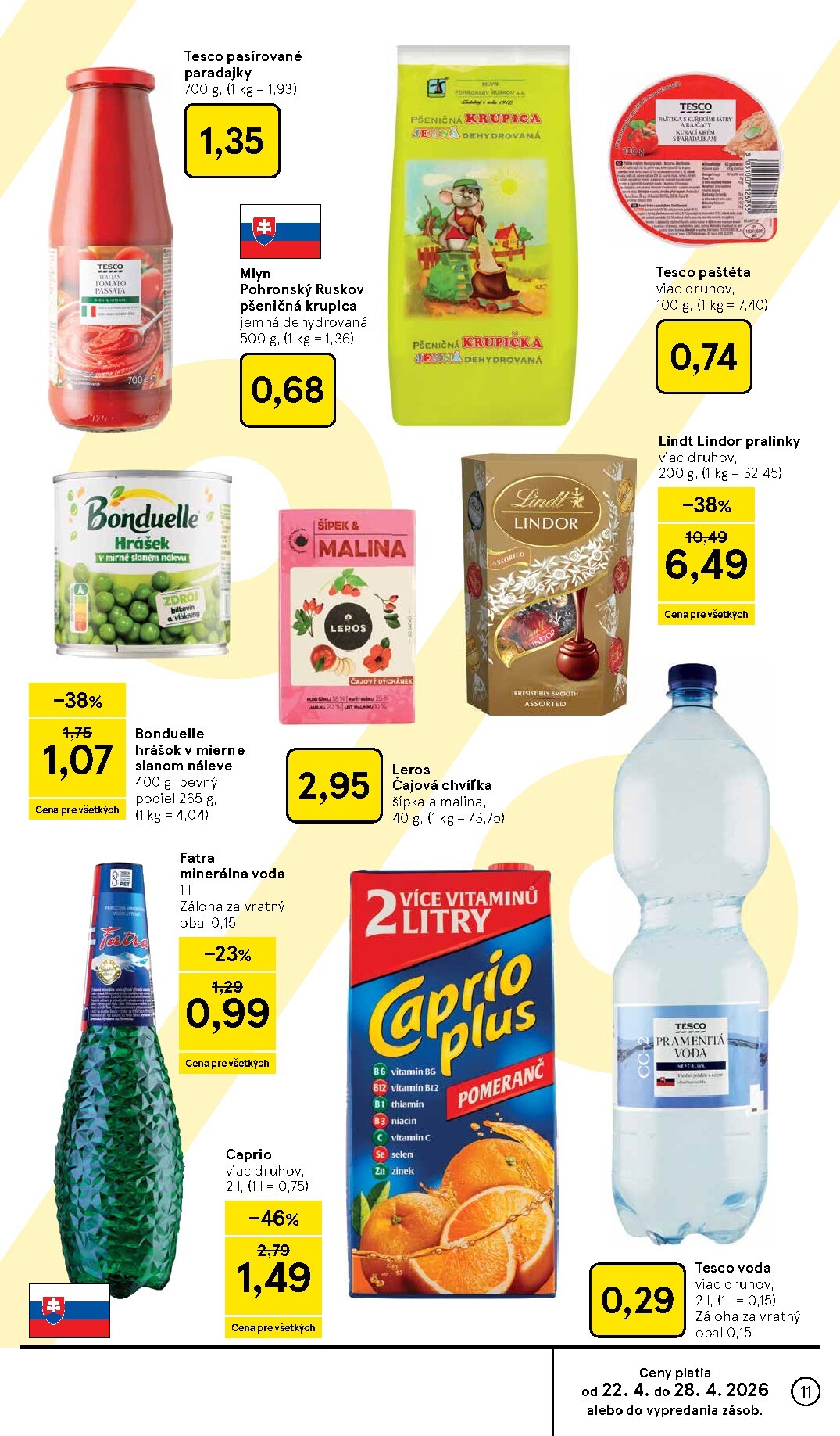 tesco - Nový leták Tesco od stredy, 22.04.2026 do utorka, 28.04.2026 - page: 11