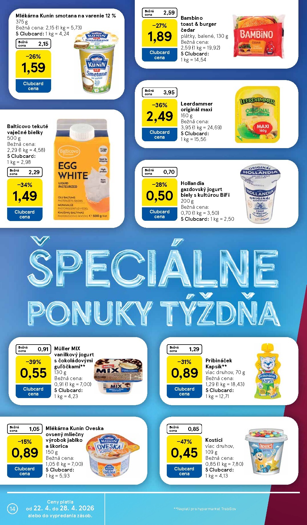 tesco - Nový leták Tesco od stredy, 22.04.2026 do utorka, 28.04.2026 - page: 14