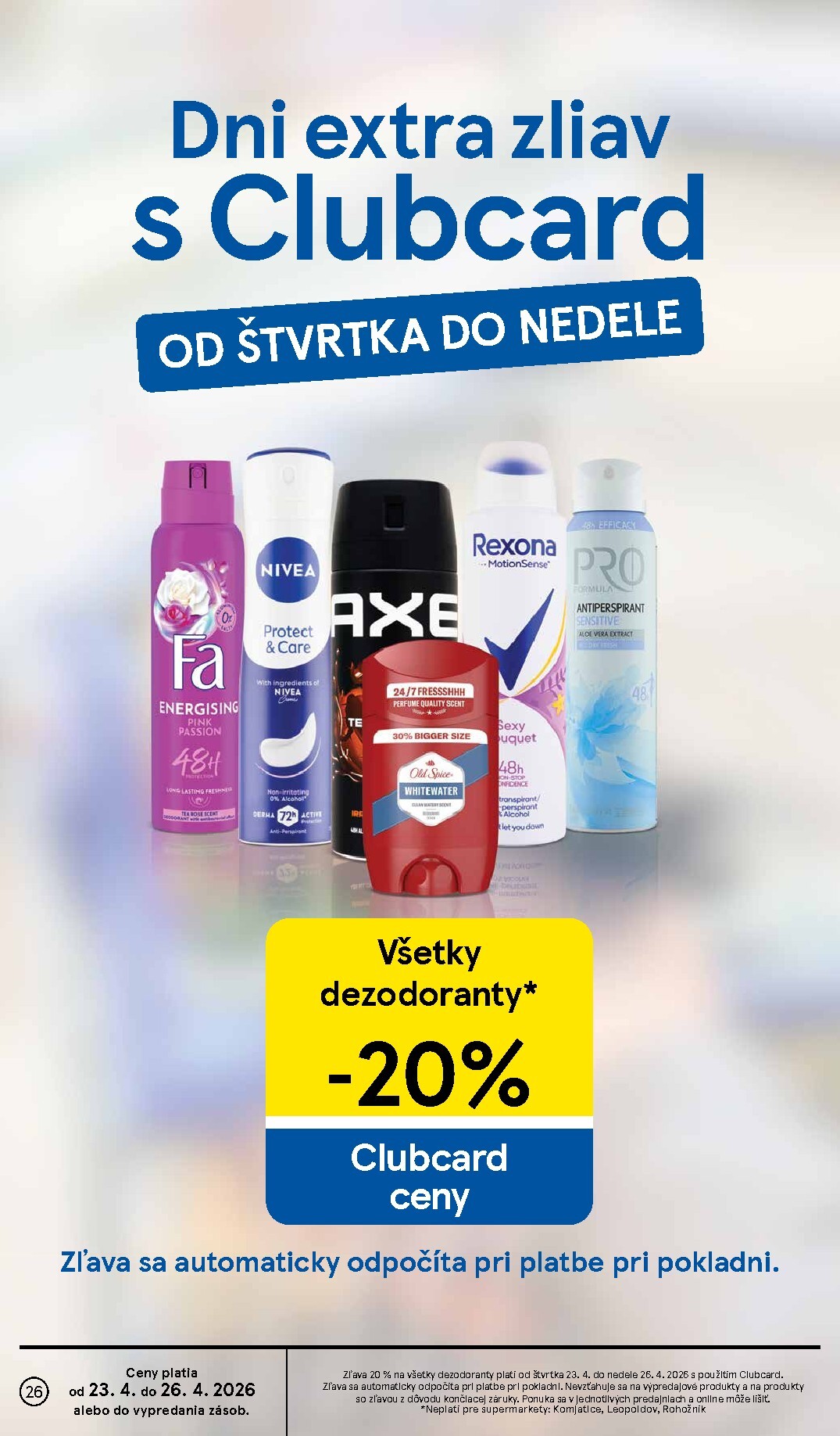tesco - Nový leták Tesco supermarket od stredy, 22.04.2026 do utorka, 28.04.2026 - page: 26