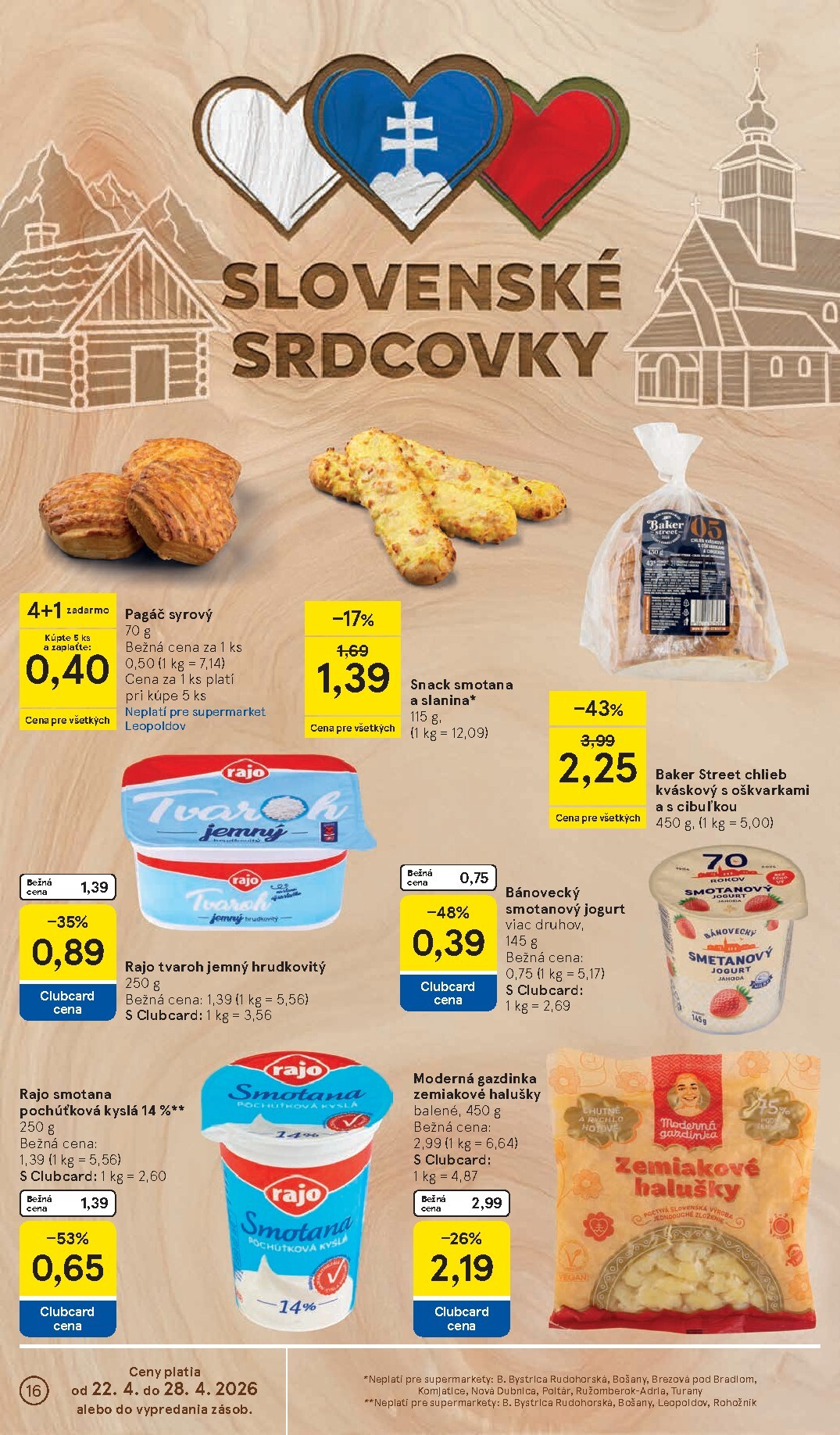 tesco - Nový leták Tesco supermarket od stredy, 22.04.2026 do utorka, 28.04.2026 - page: 16