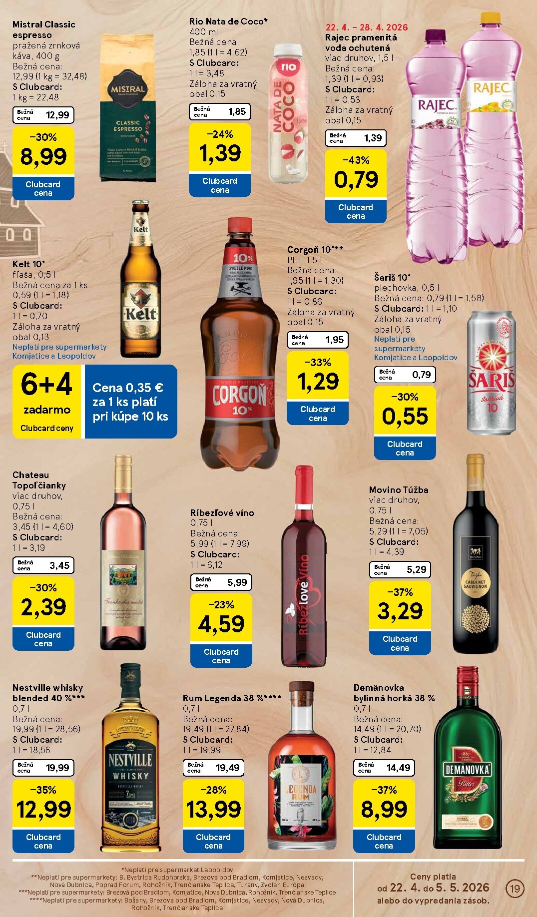 tesco - Nový leták Tesco supermarket od stredy, 22.04.2026 do utorka, 28.04.2026 - page: 19