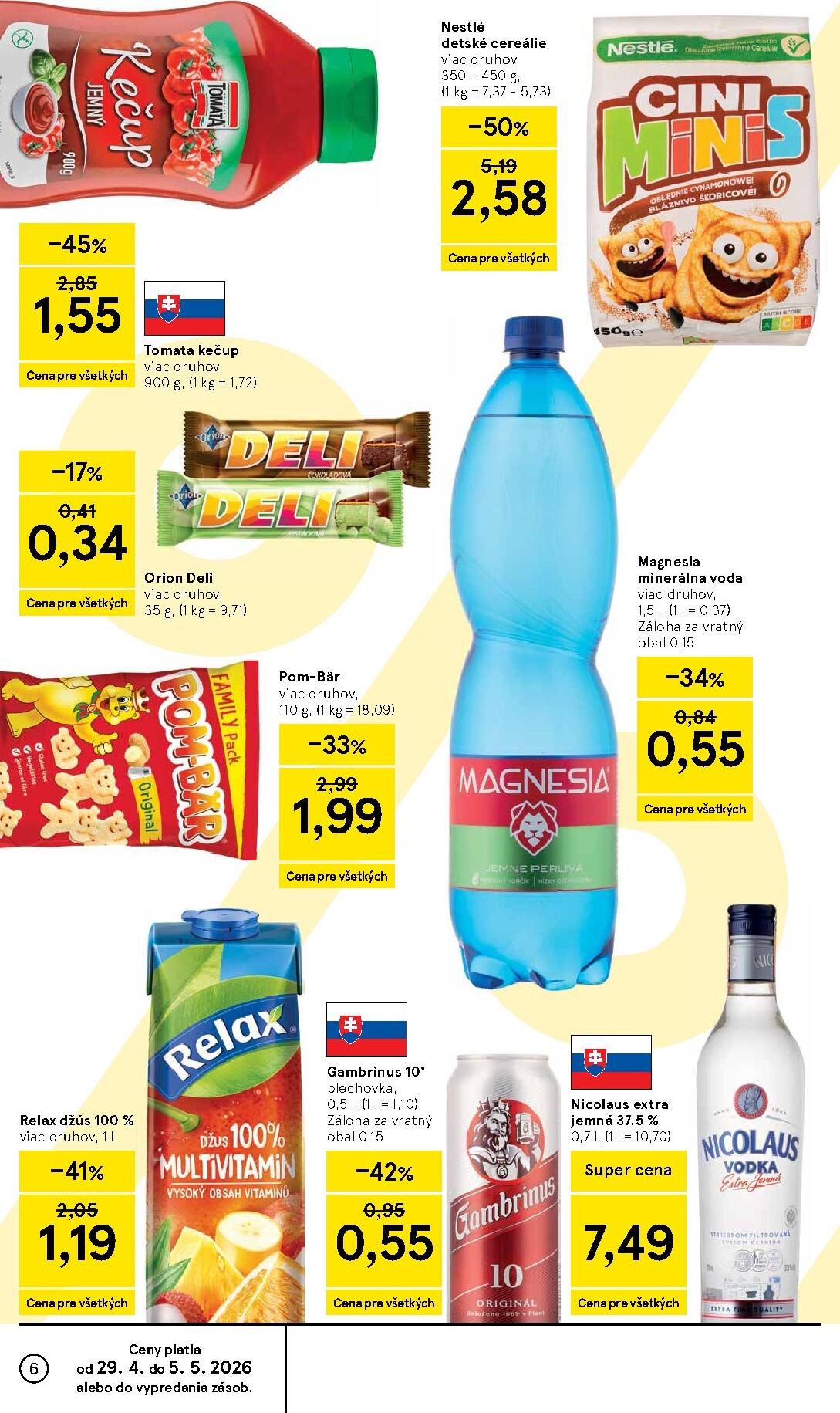 tesco - Nový leták Tesco od stredy, 29.04.2026 do utorka, 05.05.2026 - page: 6