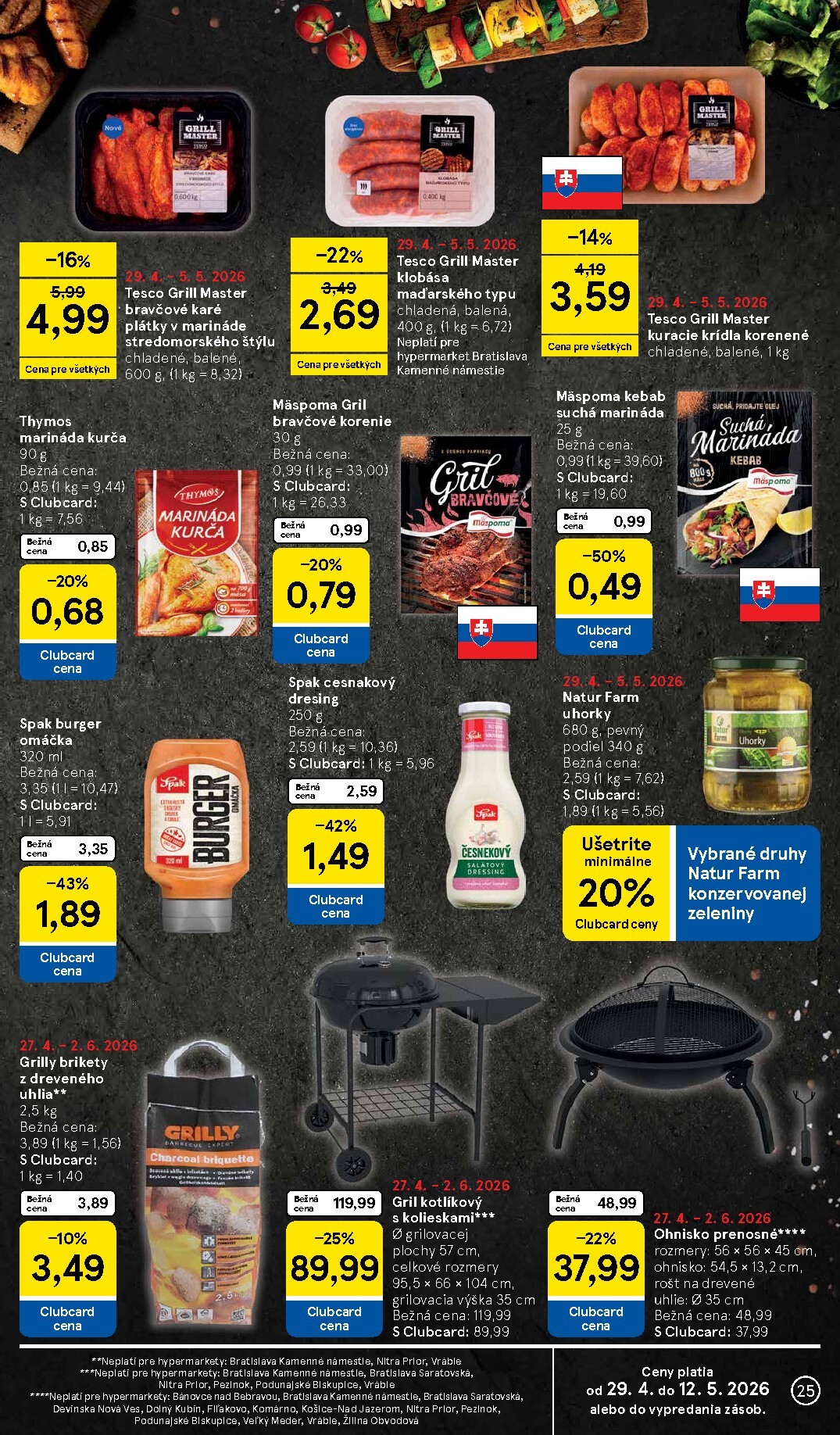 tesco - Nový leták Tesco od stredy, 29.04.2026 do utorka, 05.05.2026 - page: 25