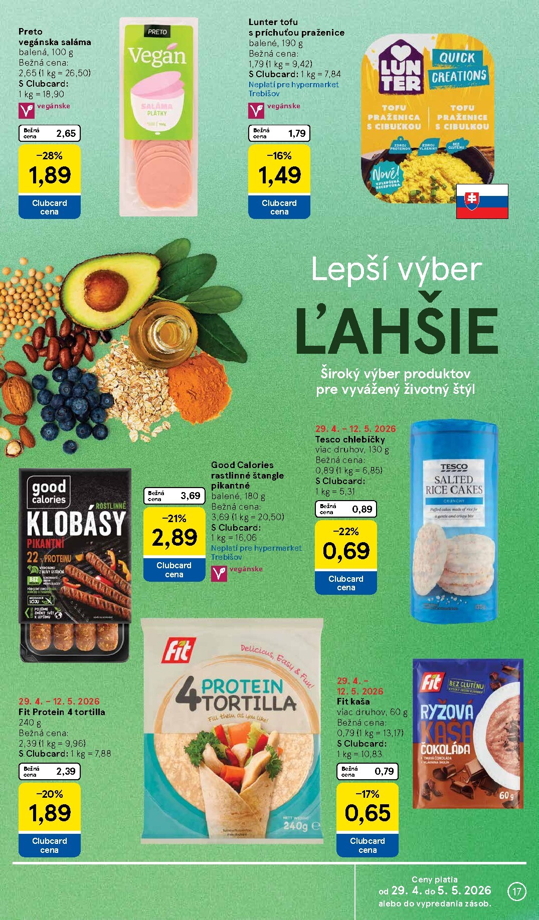 tesco - Nový leták Tesco od stredy, 29.04.2026 do utorka, 05.05.2026 - page: 17