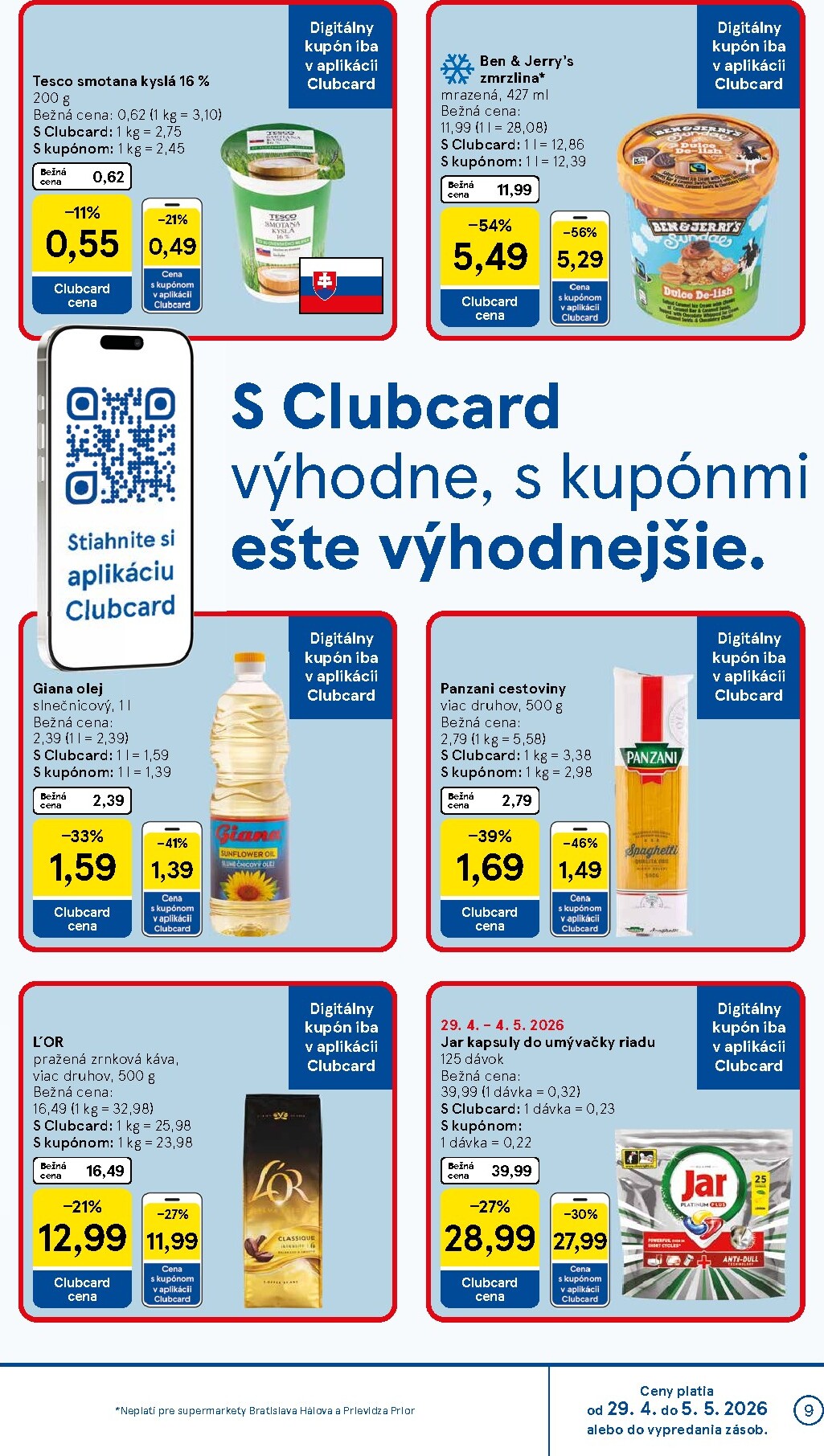 tesco - Nový leták Tesco supermarket od stredy, 29.04.2026 do utorka, 05.05.2026 - page: 9