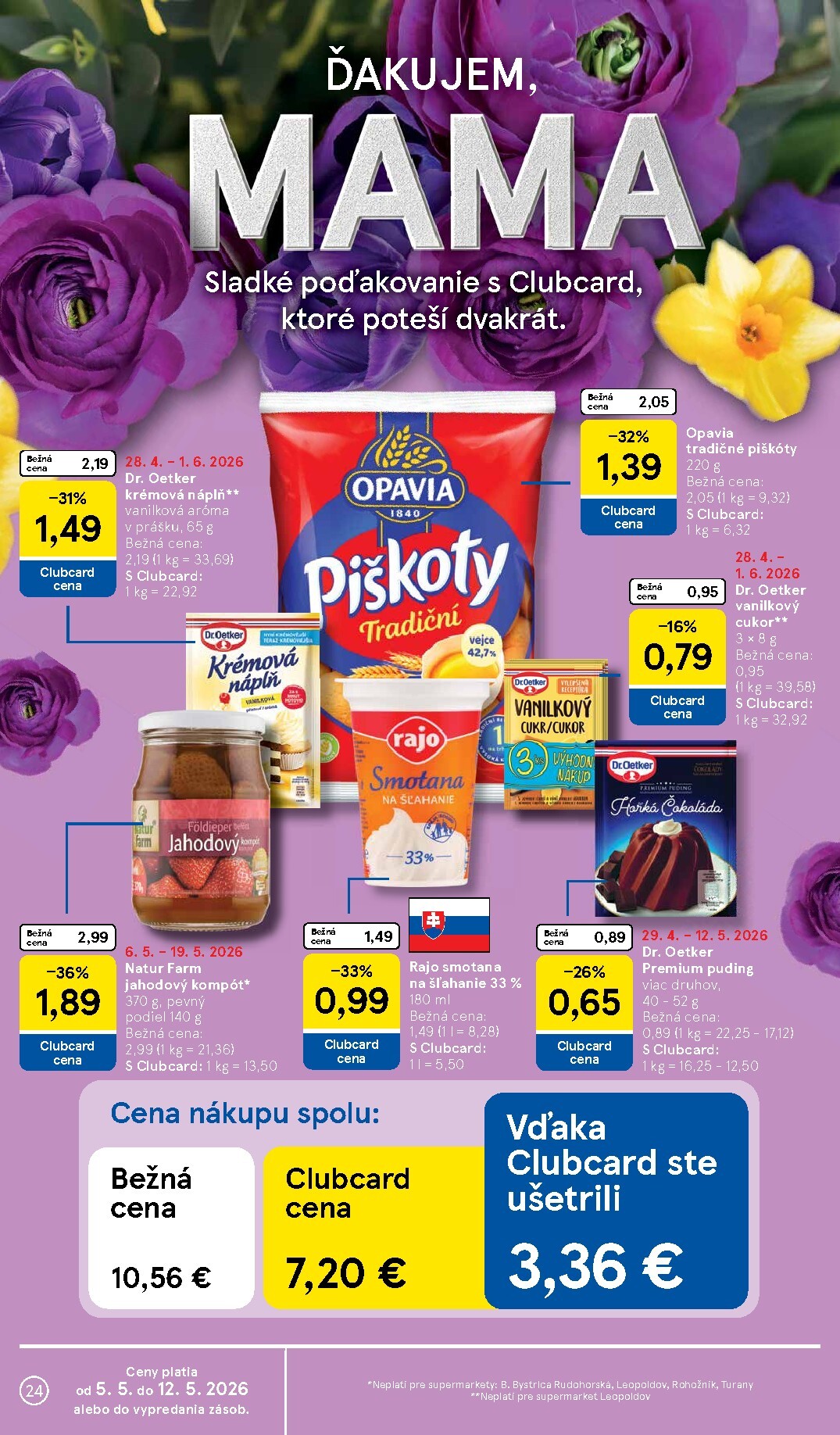 tesco - Nový leták Tesco supermarket od stredy, 06.05.2026 do utorka, 12.05.2026 - page: 24