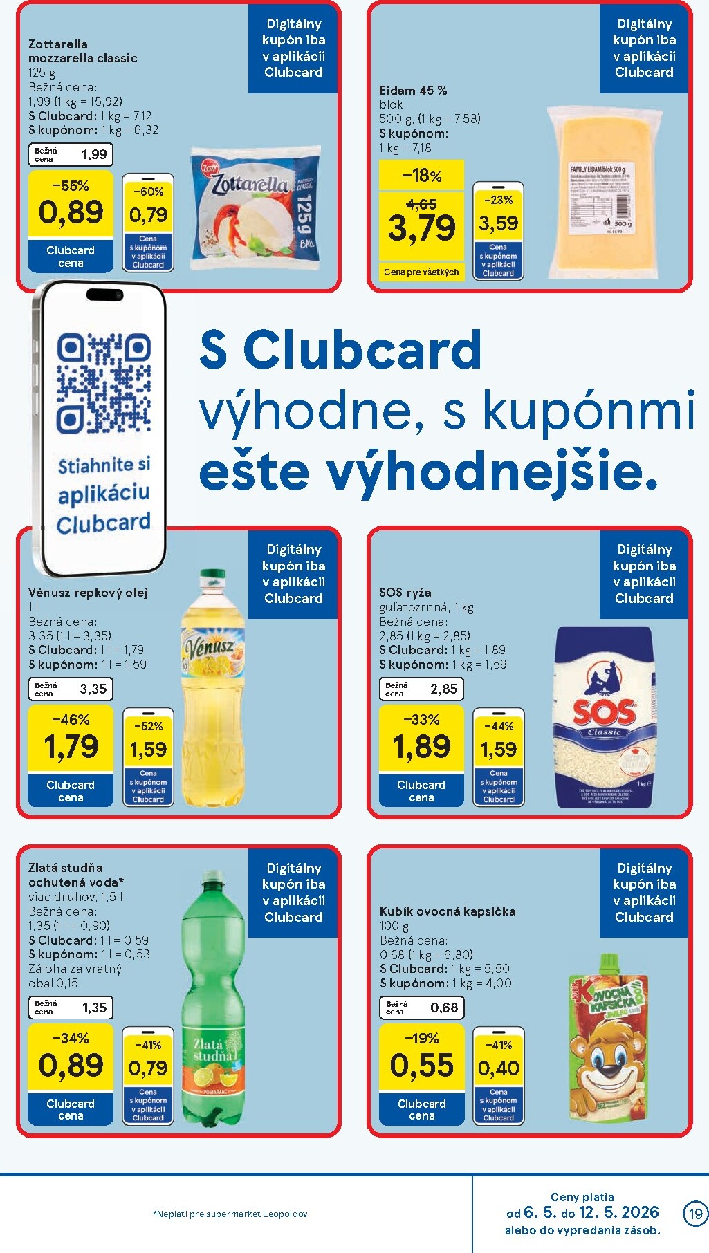 tesco - Nový leták Tesco supermarket od stredy, 06.05.2026 do utorka, 12.05.2026 - page: 19