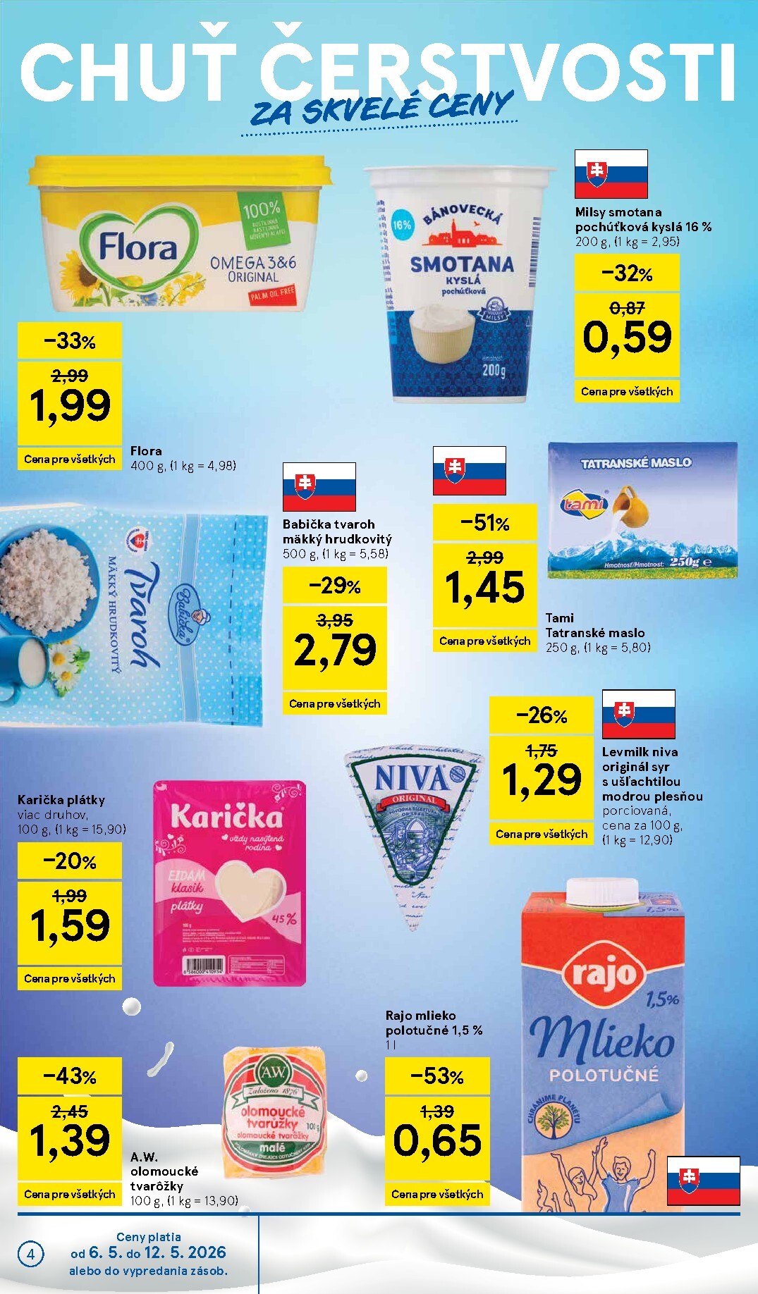 tesco - Nový leták Tesco supermarket od stredy, 06.05.2026 do utorka, 12.05.2026 - page: 4