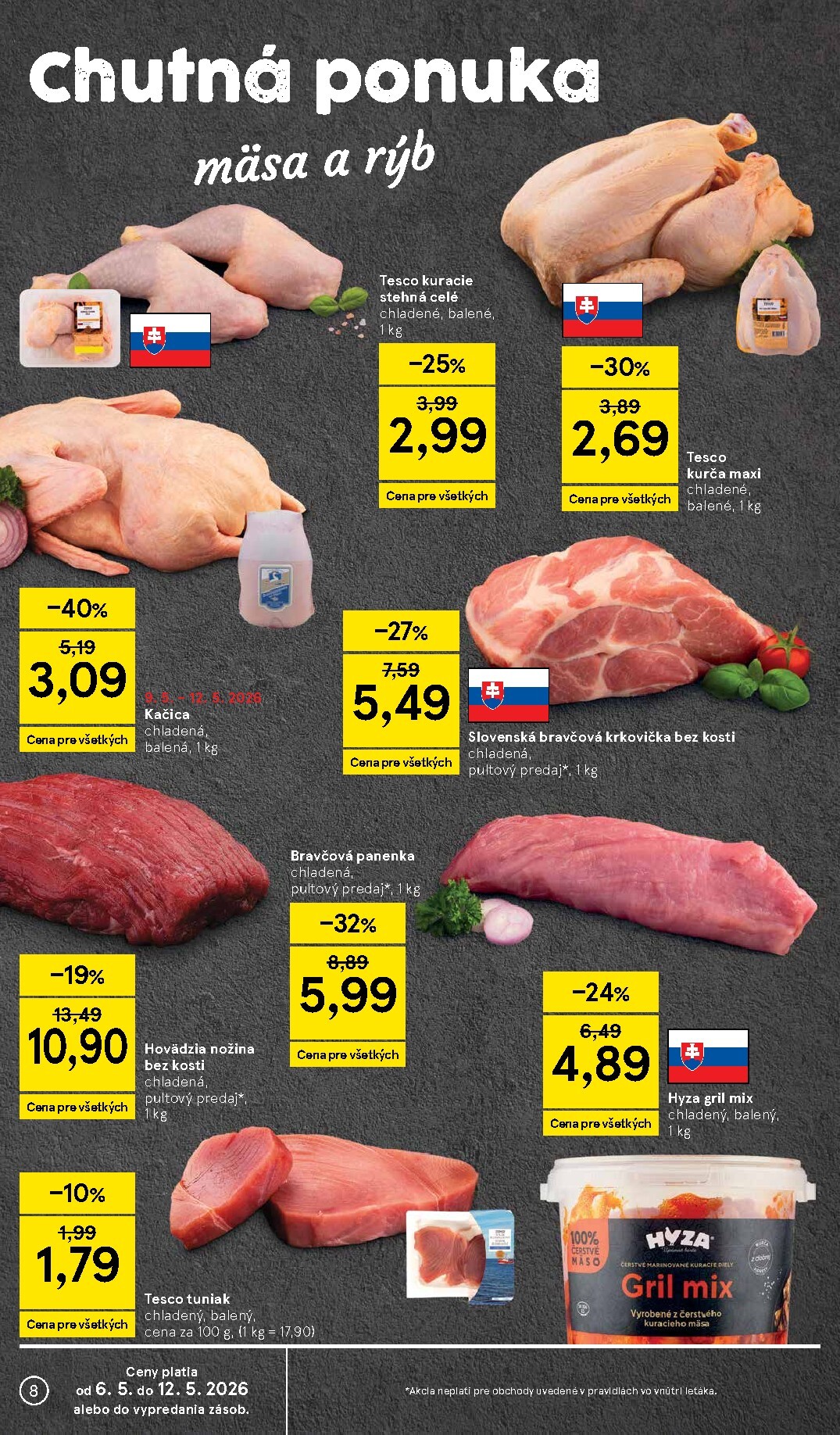 tesco - Nový leták Tesco od stredy, 06.05.2026 do utorka, 12.05.2026 - page: 8
