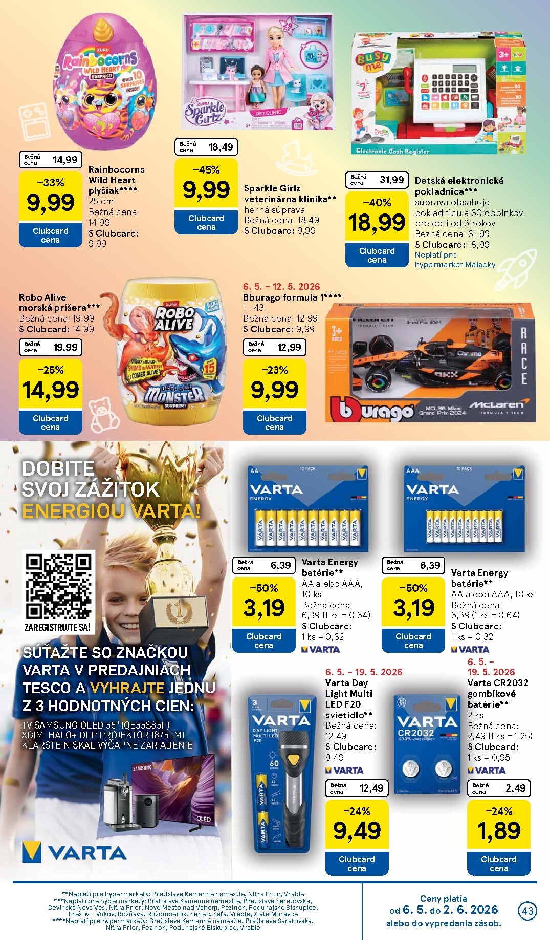 tesco - Nový leták Tesco od stredy, 06.05.2026 do utorka, 12.05.2026 - page: 43