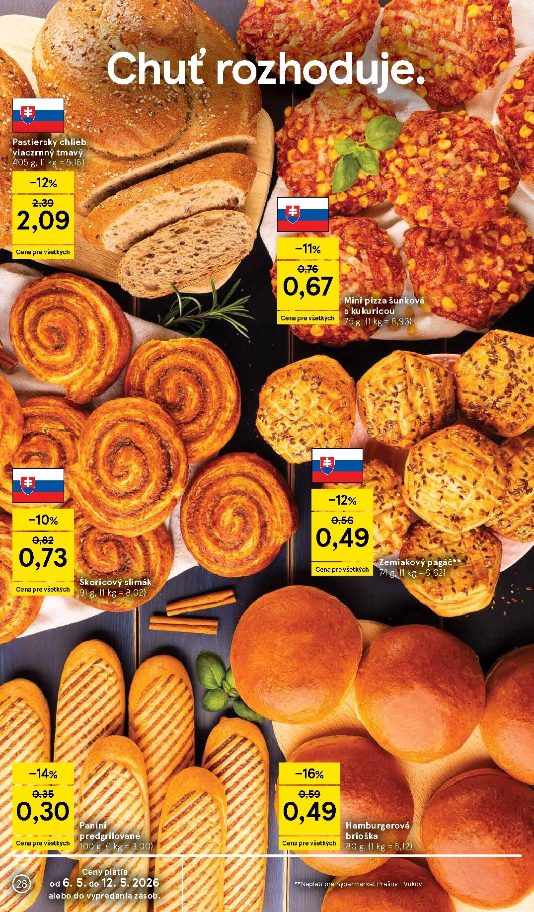 tesco - Nový leták Tesco od stredy, 06.05.2026 do utorka, 12.05.2026 - page: 28