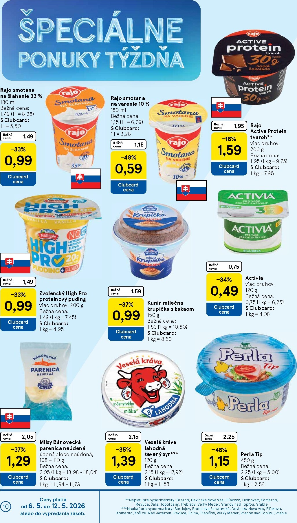 tesco - Nový leták Tesco od stredy, 06.05.2026 do utorka, 12.05.2026 - page: 10