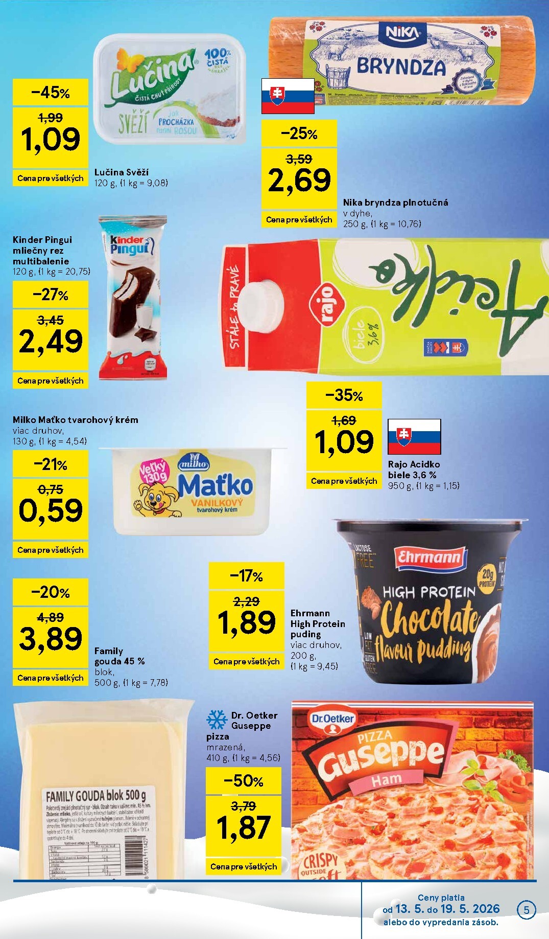 tesco - Nový leták Tesco supermarket od stredy, 13.05.2026 do utorka, 19.05.2026 - page: 5