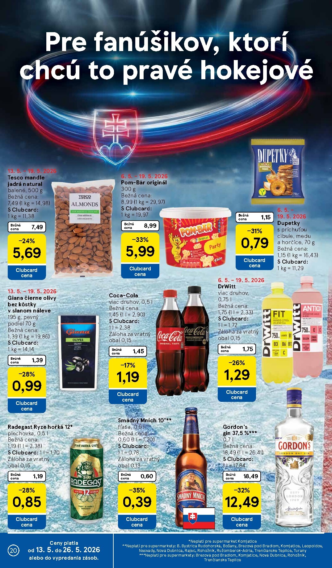 tesco - Nový leták Tesco supermarket od stredy, 13.05.2026 do utorka, 19.05.2026 - page: 20