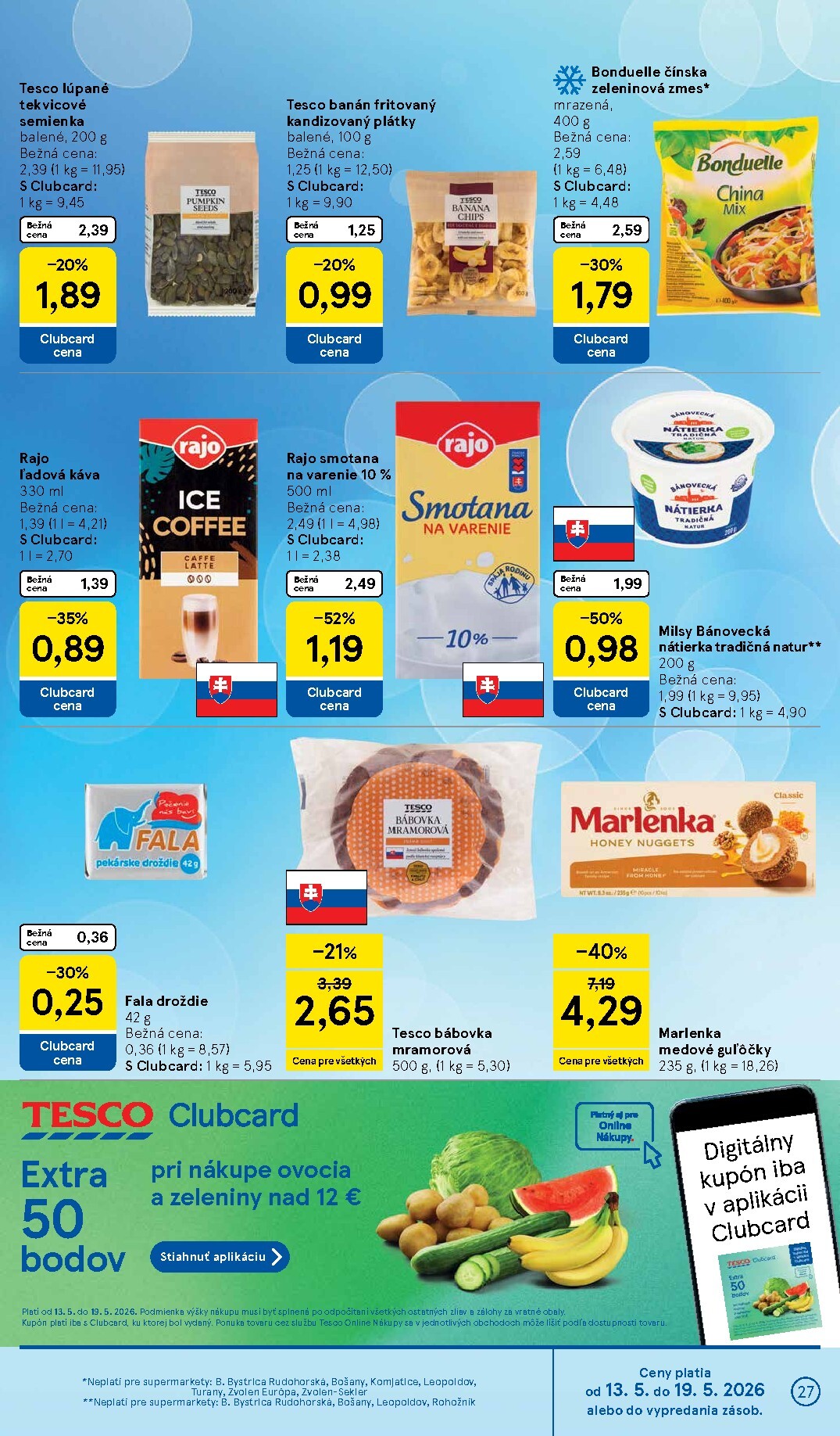 tesco - Nový leták Tesco supermarket od stredy, 13.05.2026 do utorka, 19.05.2026 - page: 27