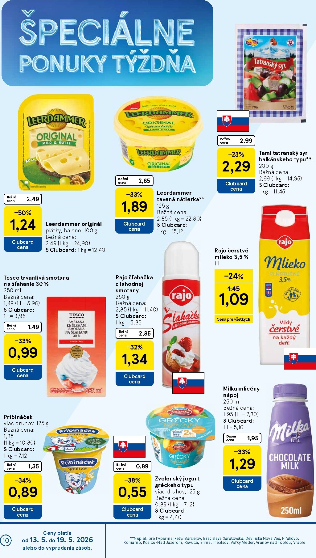 tesco - Nový leták Tesco od stredy, 13.05.2026 do utorka, 19.05.2026 - page: 10