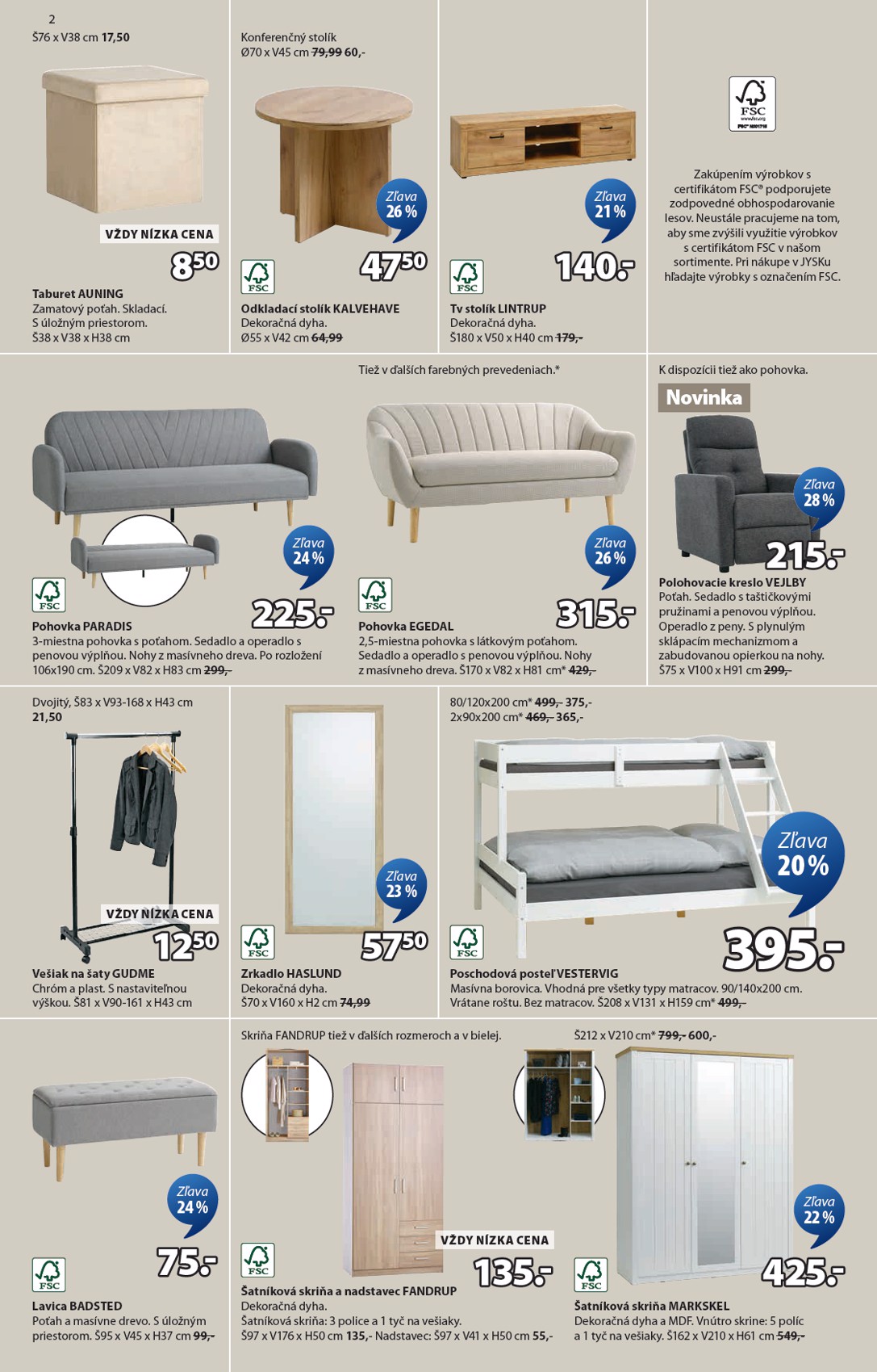 jysk - Leták Jysk platný od 24.09. do 14.10. - page: 2