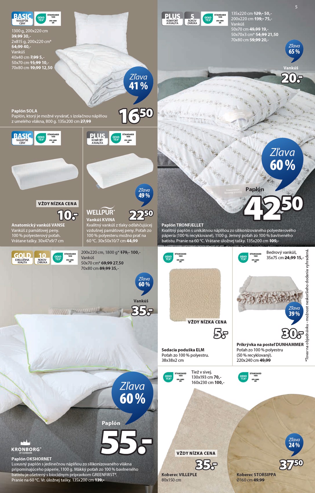 jysk - Leták Jysk platný od 24.09. do 14.10. - page: 5