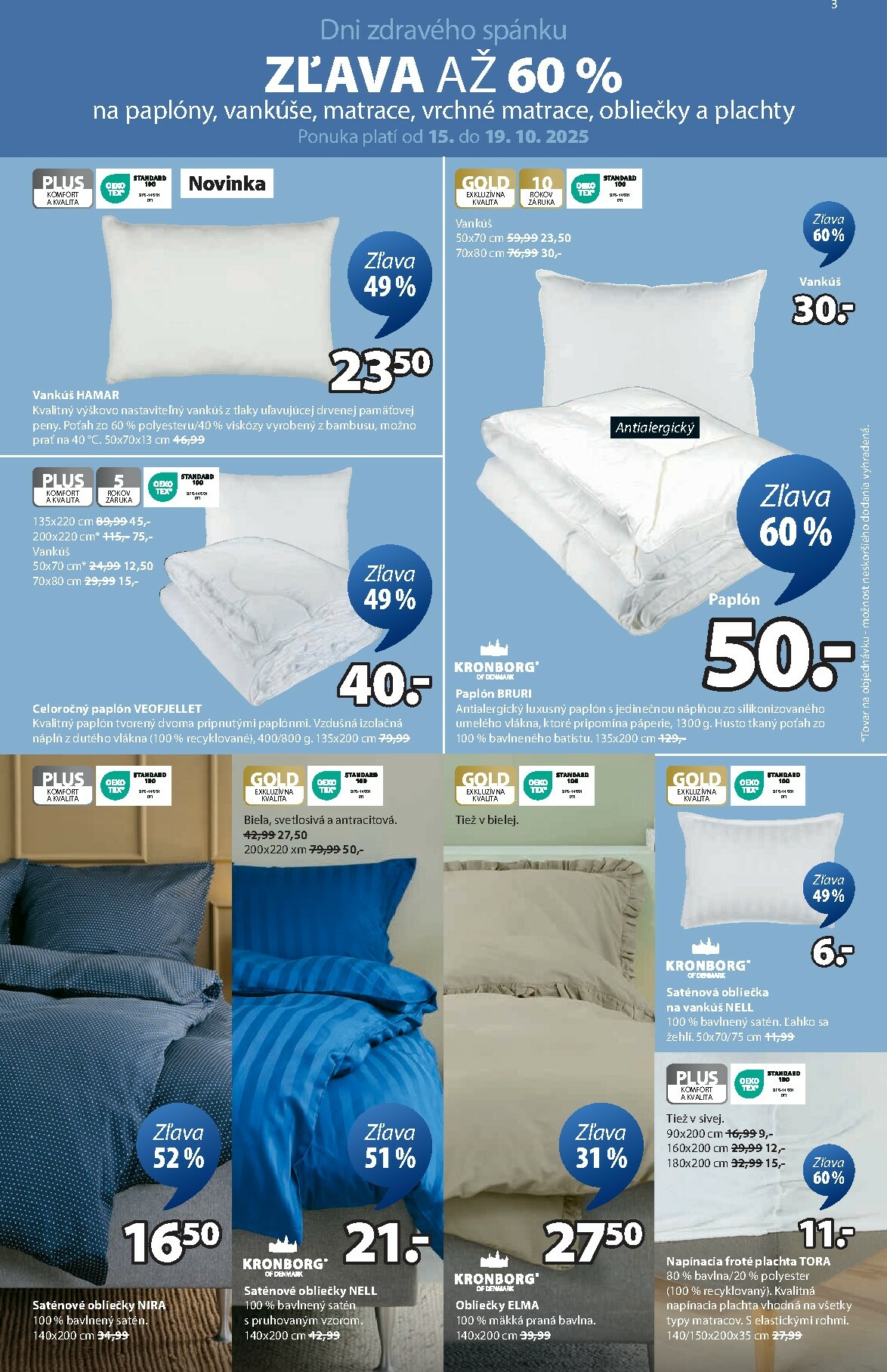 jysk - Leták Jysk platný od 15.10. do 23.11. - page: 3