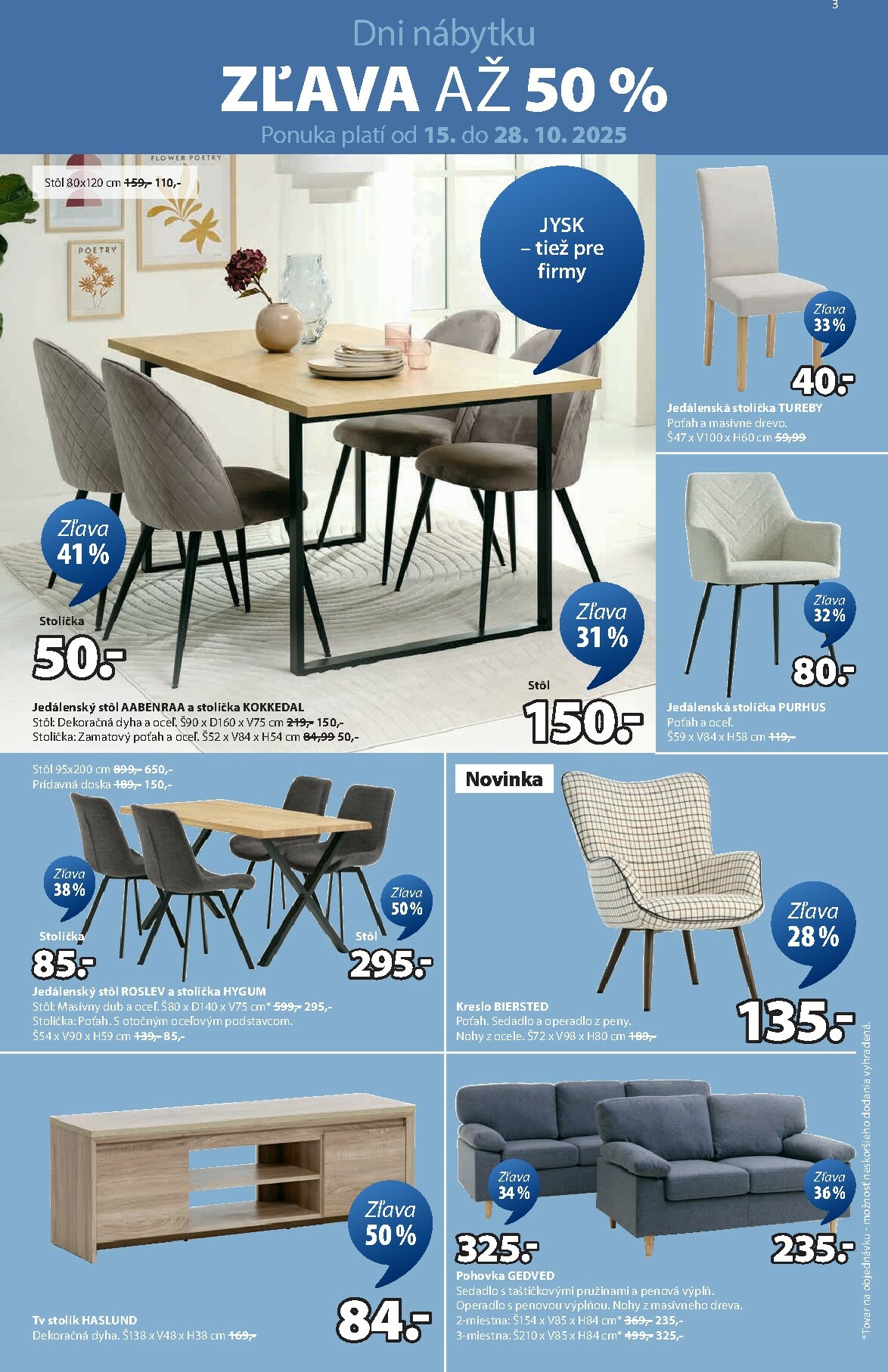 jysk - Leták Jysk platný od 22.10. do 23.11. - page: 3