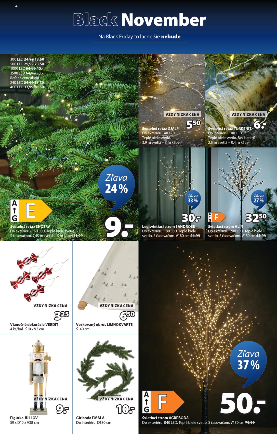 jysk - Leták JYSK - Black Friday platný od 03.11. do 23.11. - page: 4