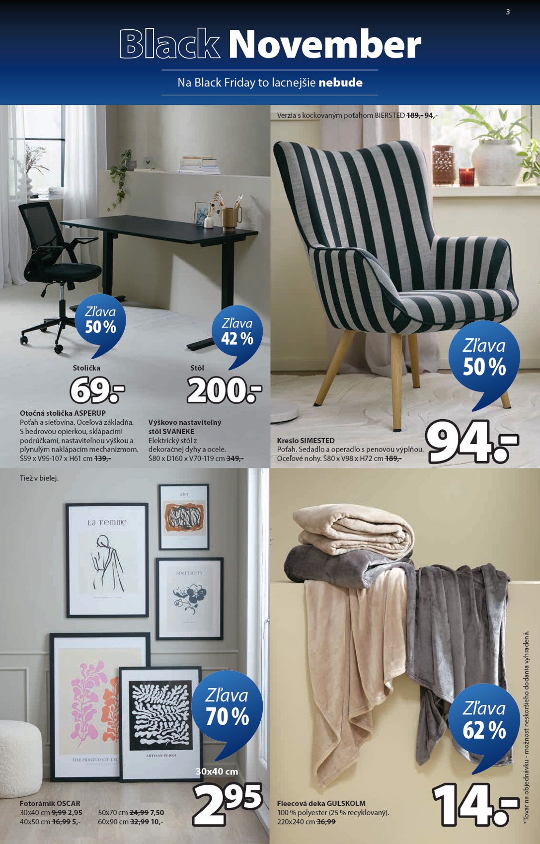 jysk - Leták JYSK - Black November platný od 10.11. do 23.11. - page: 3