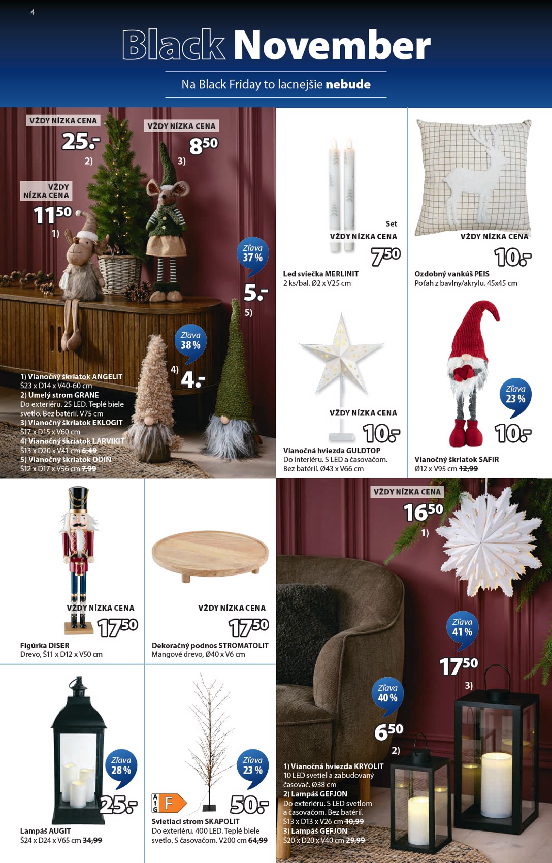 jysk - Leták JYSK - Black November platný od 10.11. do 23.11. - page: 4