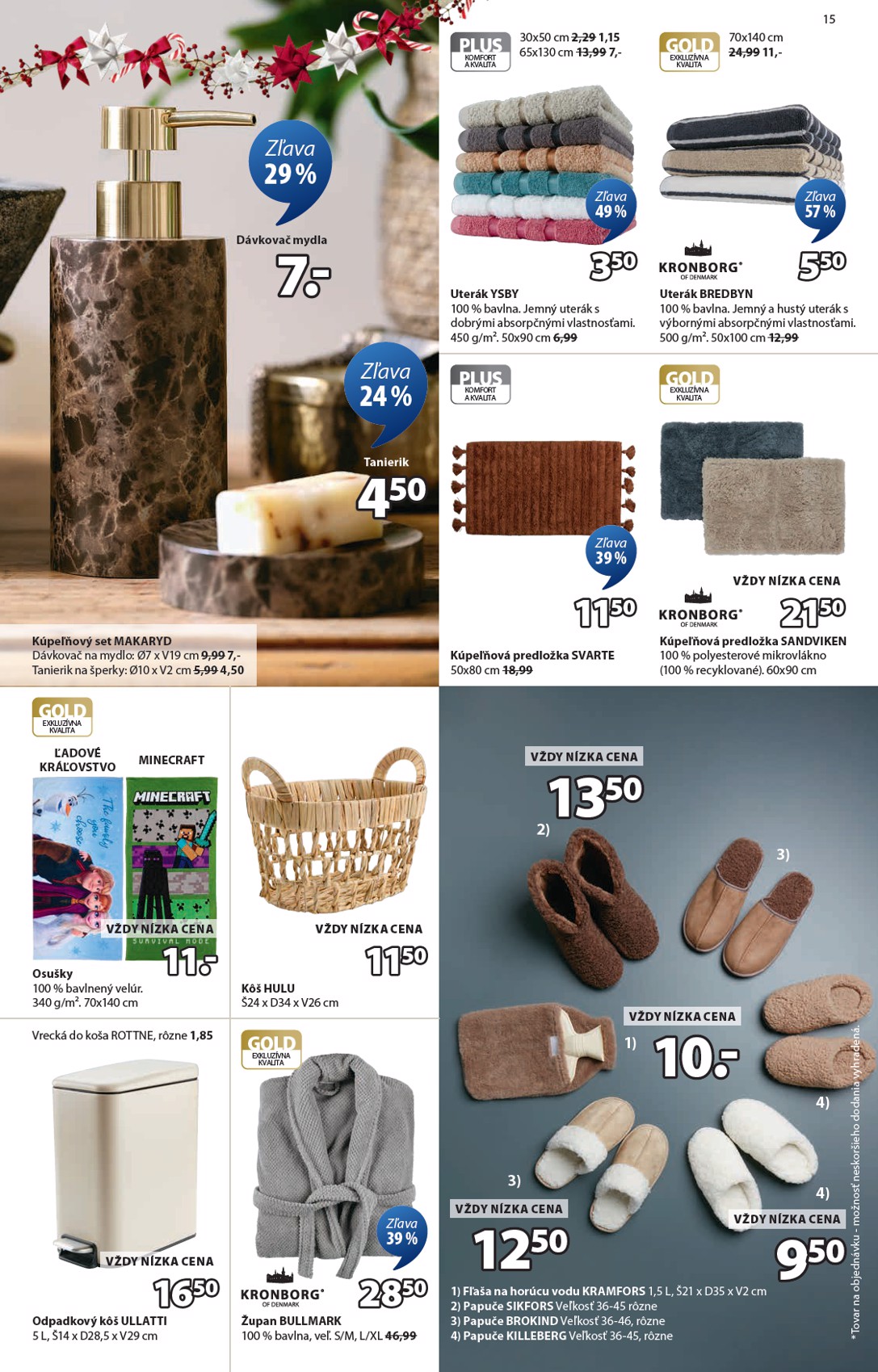jysk - Leták Jysk platný od 24.11. do 23.12. - page: 15