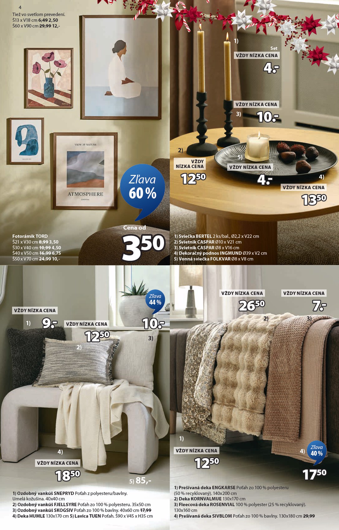 jysk - Leták Jysk platný od 24.11. do 23.12. - page: 4