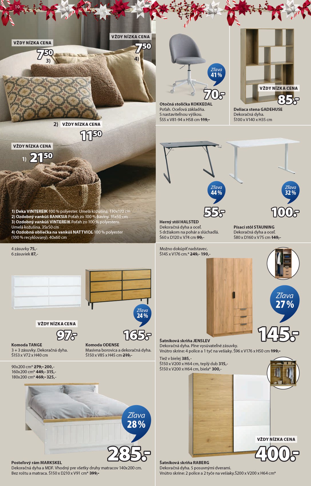 jysk - Leták Jysk platný od 01.12. do 23.12. - page: 10