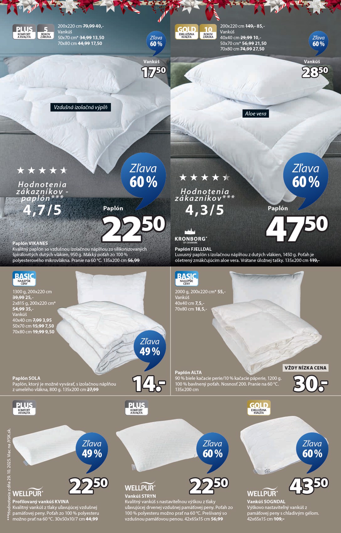 jysk - Leták Jysk platný od 17.12. do 23.12. - page: 6
