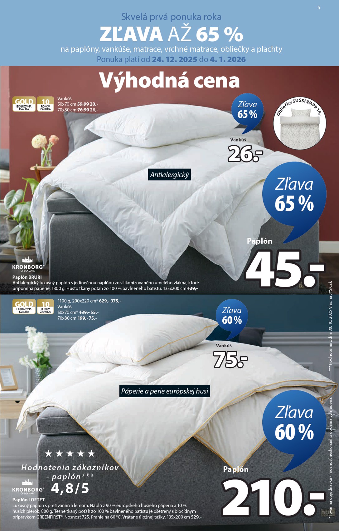 jysk - Leták Jysk platný od 24.12. do 03.02. - page: 5