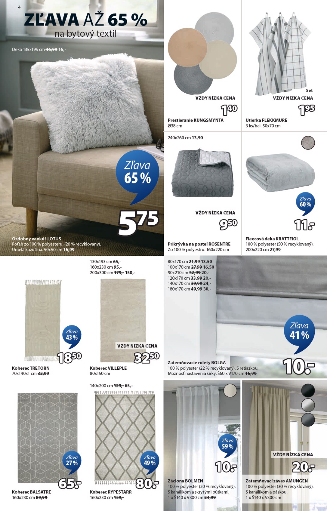 jysk - Leták Jysk platný od 04.02.2026 do 08.03.2026 - page: 4