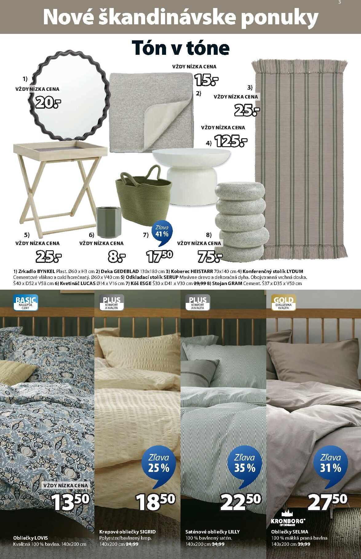 jysk - Leták Jysk platný od 18.02.2026 do 08.03.2026 - page: 3