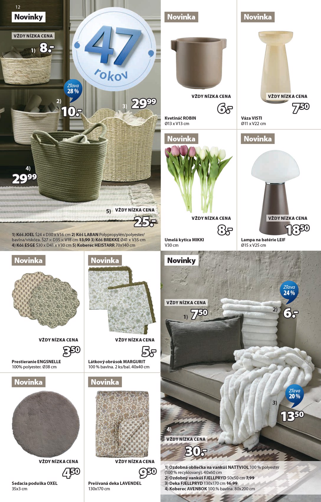 jysk - Leták Jysk platný od 09.03.2026 do 14.04.2026 - page: 12
