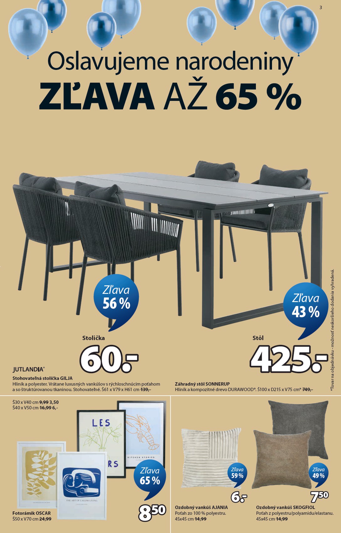 jysk - Leták Jysk platný od 09.03.2026 do 14.04.2026 - page: 3