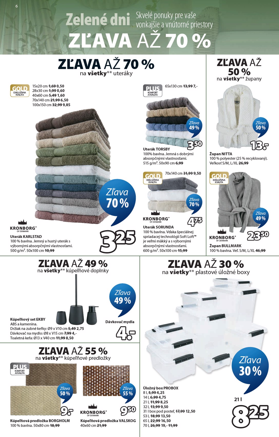 jysk - Aktuálny leták Jysk platný od stredy, 08.04.2026 do utorka, 14.04.2026 - page: 6
