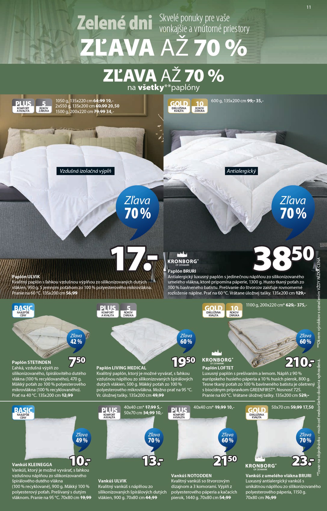 jysk - Aktuálny leták Jysk platný od stredy, 08.04.2026 do utorka, 14.04.2026 - page: 11