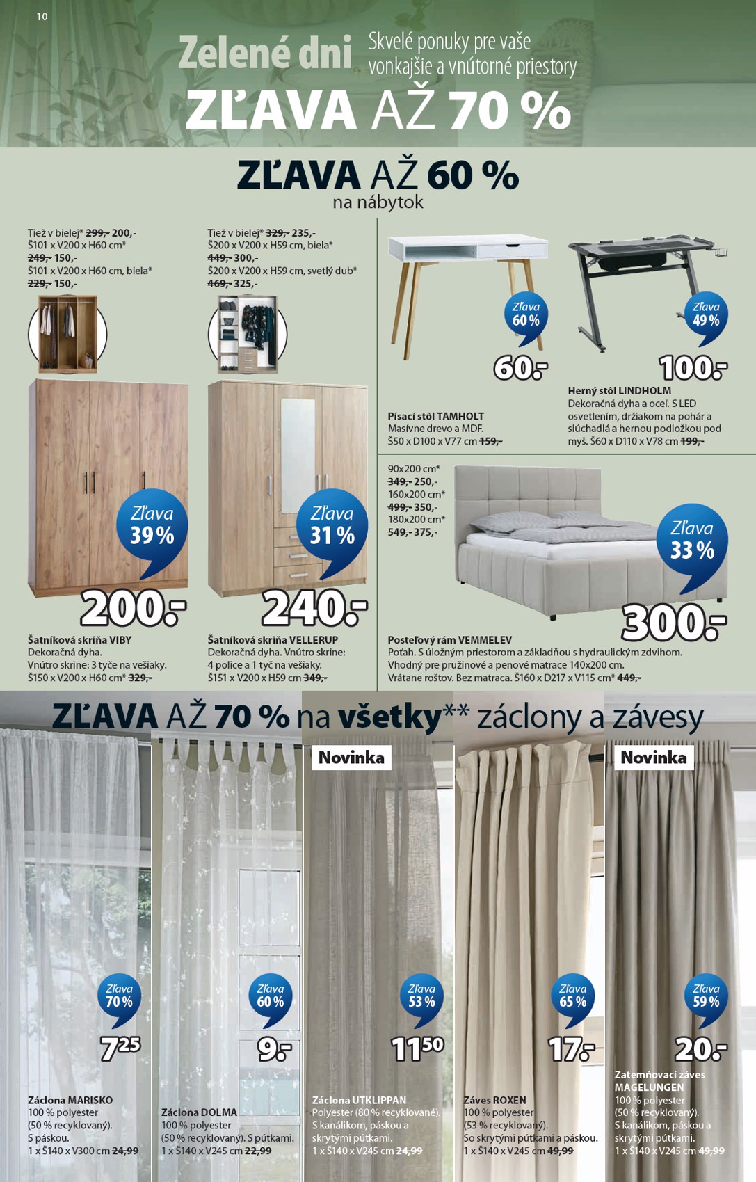 jysk - Aktuálny leták Jysk platný od stredy, 08.04.2026 do utorka, 14.04.2026 - page: 10