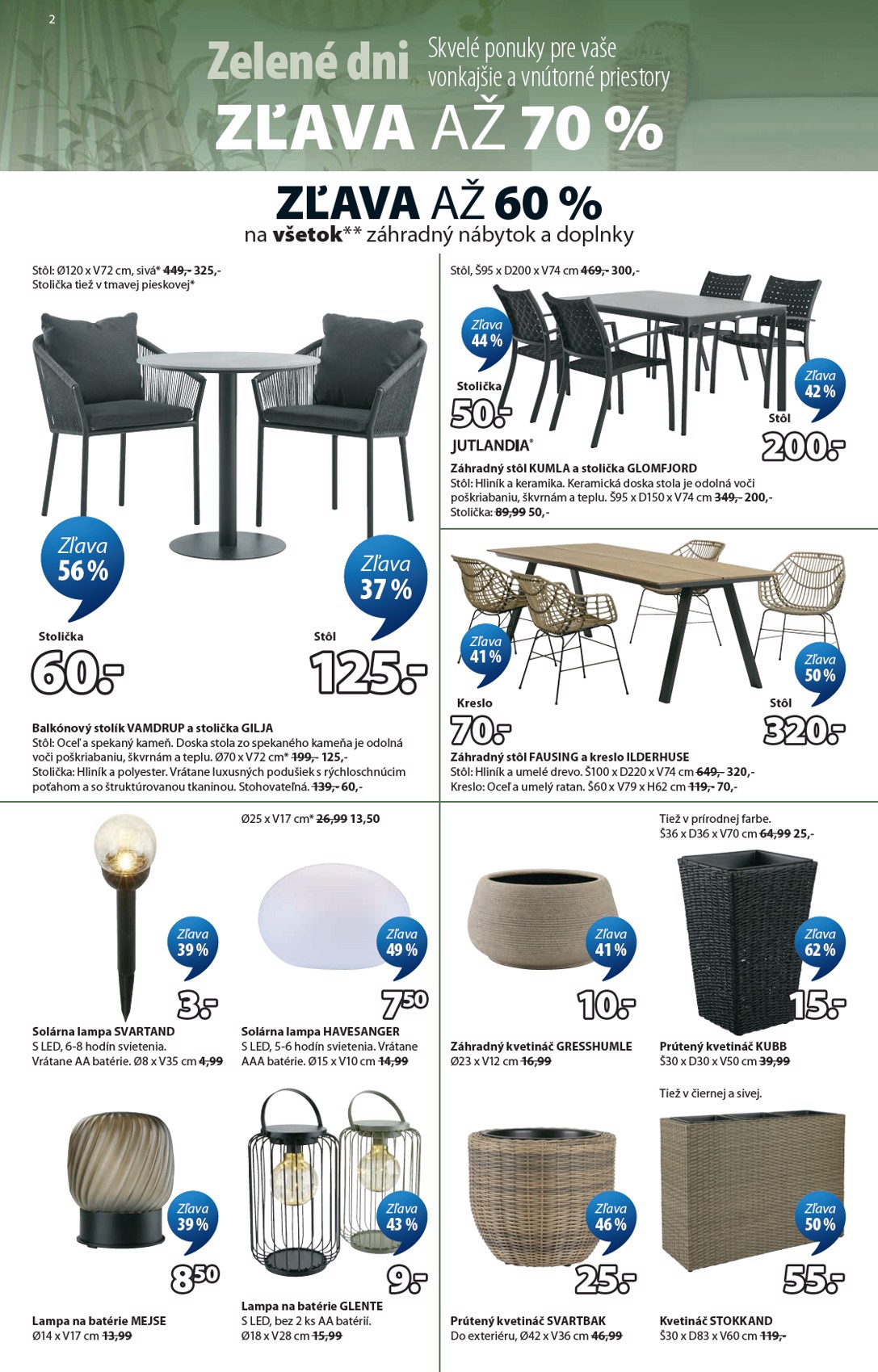 jysk - Aktuálny leták Jysk platný od stredy, 08.04.2026 do utorka, 14.04.2026 - page: 2