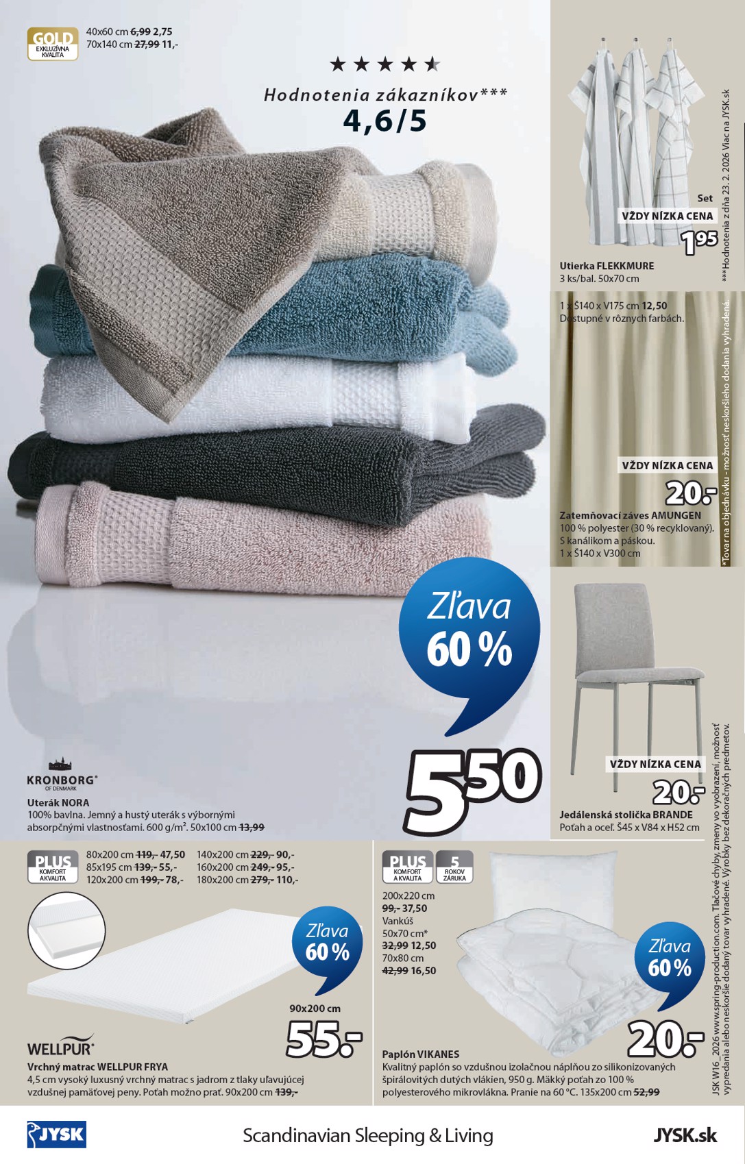 jysk - Aktuálny leták Jysk platný od stredy, 15.04.2026 do piatku, 26.06.2026 - page: 16