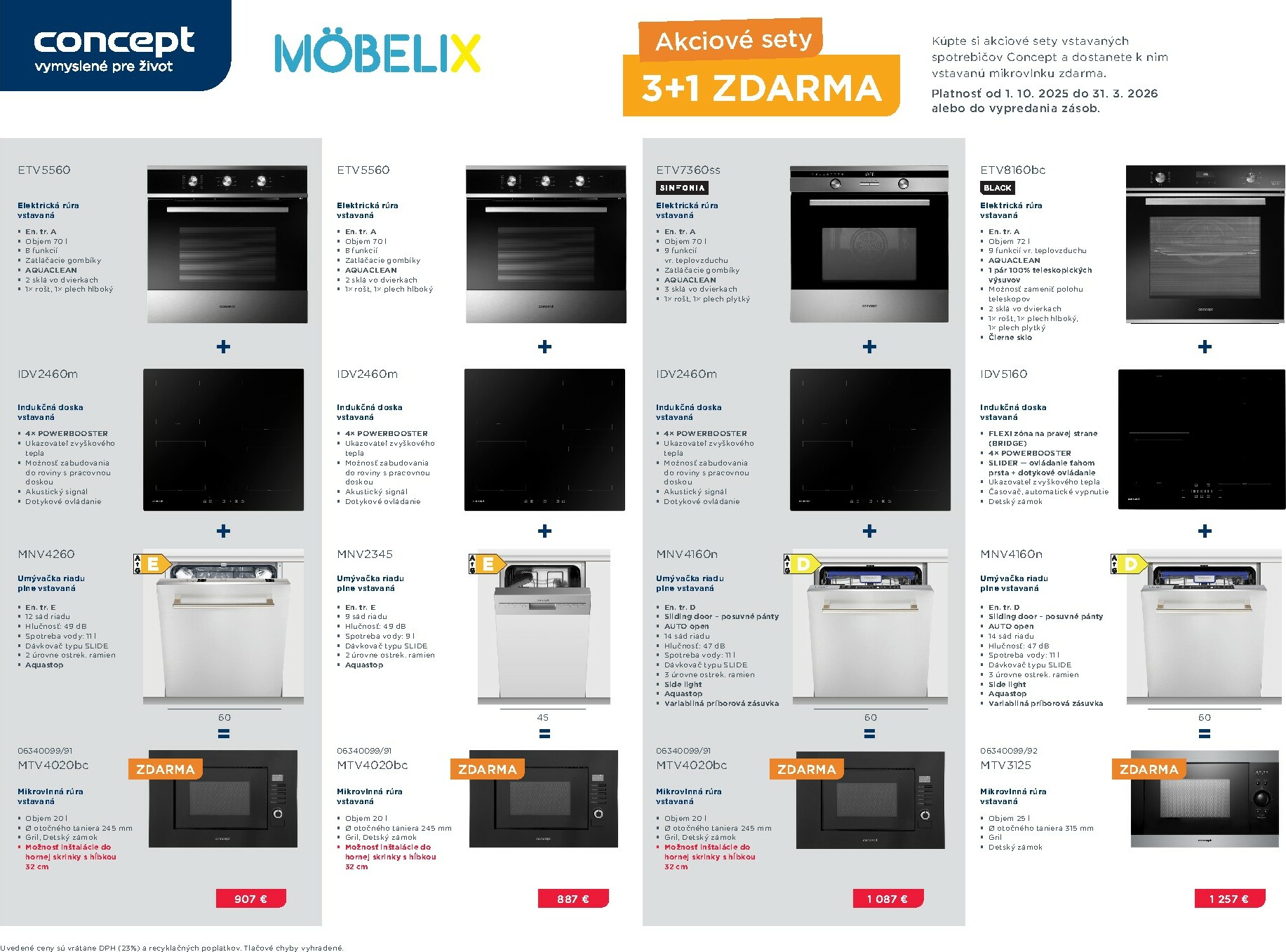 mobelix - Leták Möbelix - Concept sety platný od 01.10. do 31.12.