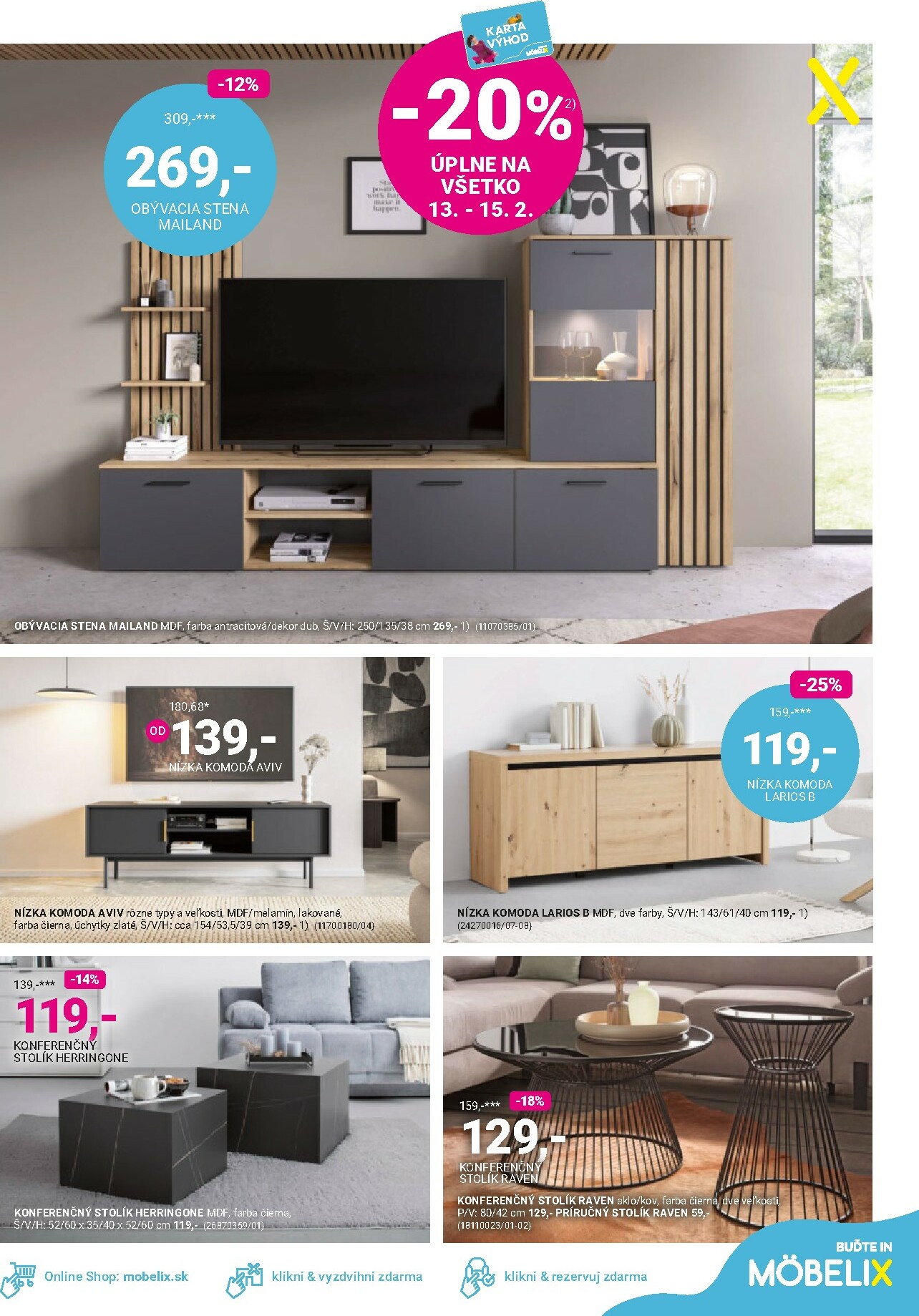 mobelix - Leták Möbelix platný od 13.02.2026 do 15.02.2026 - page: 7