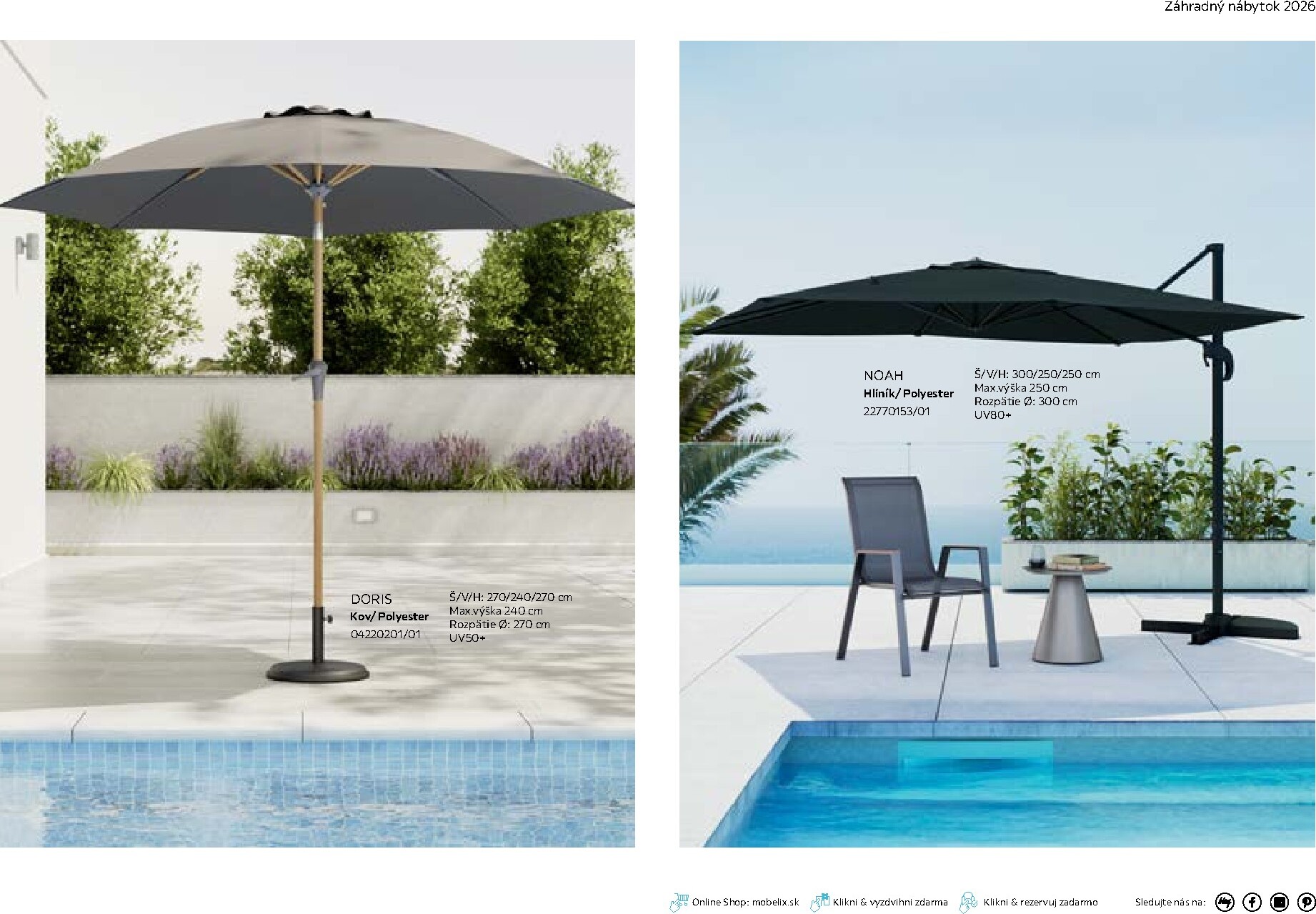 mobelix - Leták Möbelix - Katalóg záhradný nábytok platný od 01.03.2026 do 30.09.2026 - page: 52