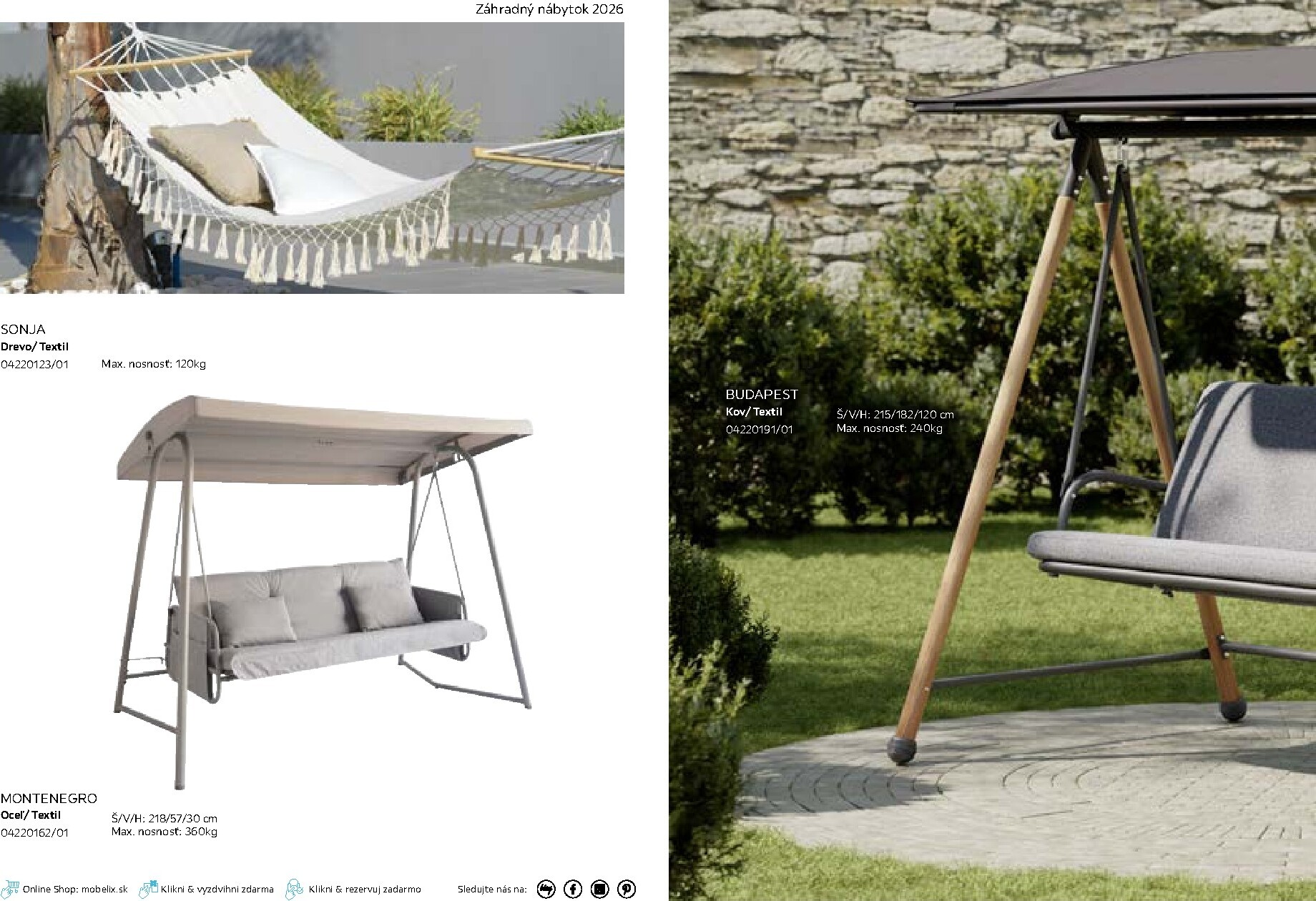 mobelix - Leták Möbelix - Katalóg záhradný nábytok platný od 01.03.2026 do 30.09.2026 - page: 58