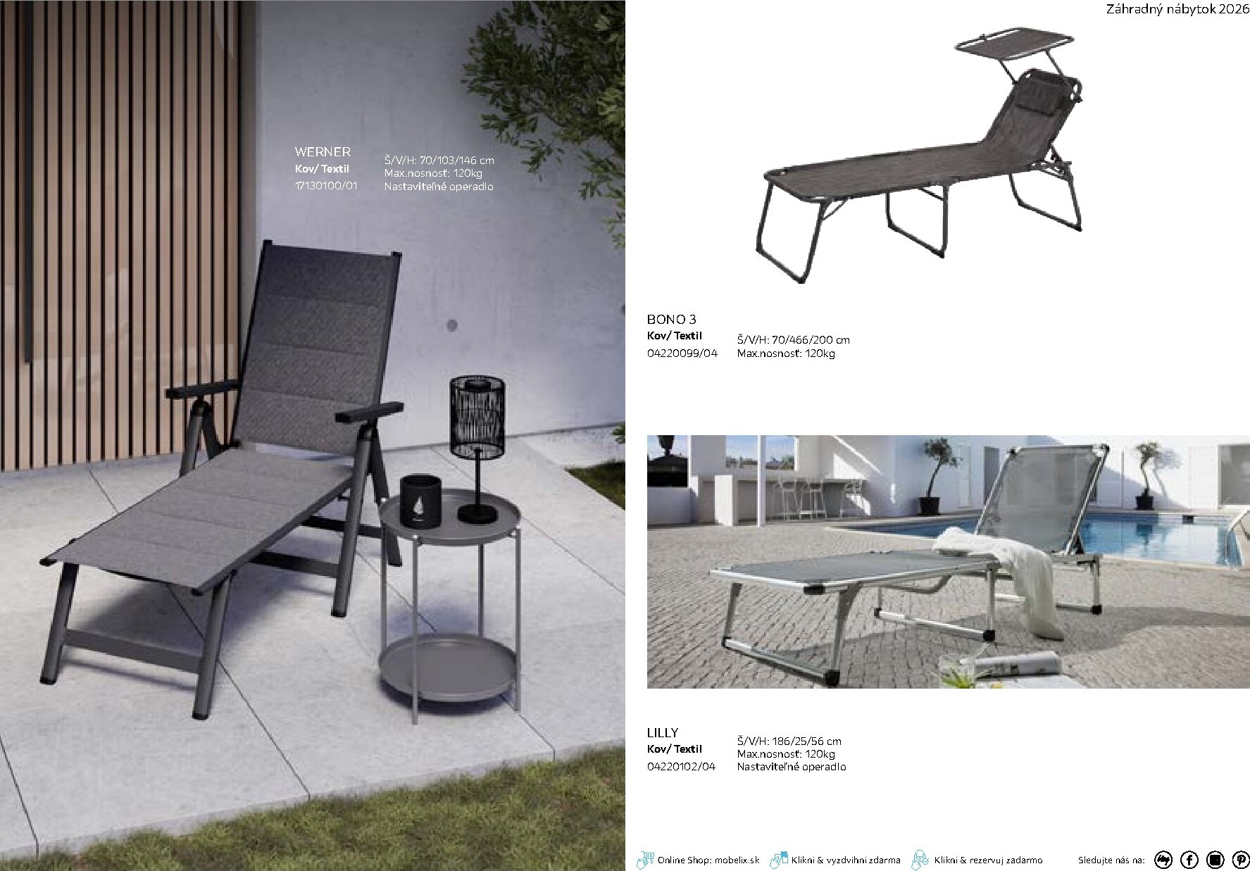 mobelix - Leták Möbelix - Katalóg záhradný nábytok platný od 01.03.2026 do 30.09.2026 - page: 45