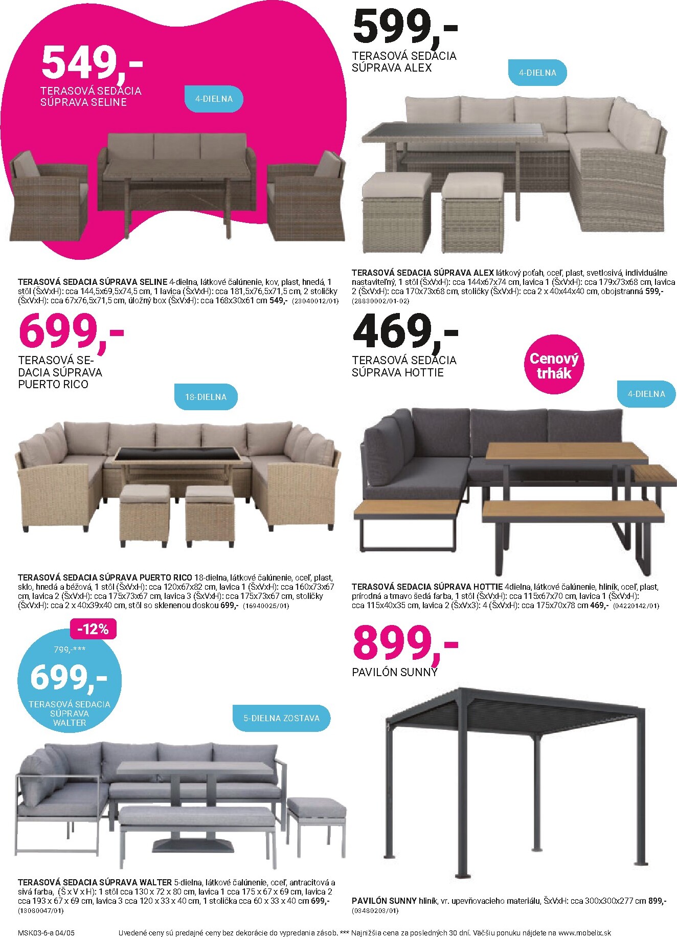 mobelix - Leták Möbelix - Zahrady platný od 09.03.2026 do 05.04.2026 - page: 4