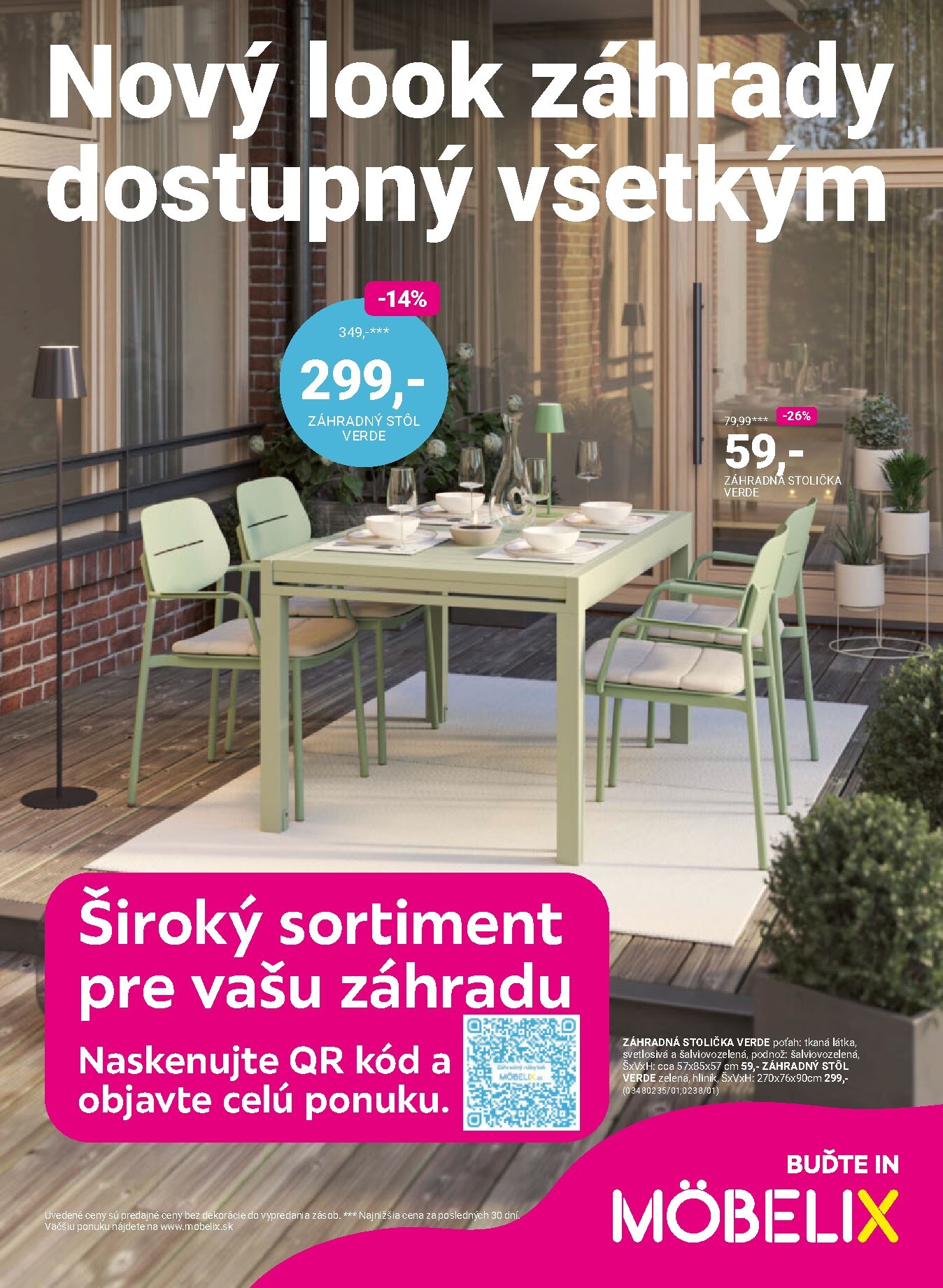 mobelix - Leták Möbelix - Zahrady platný od 09.03.2026 do 05.04.2026