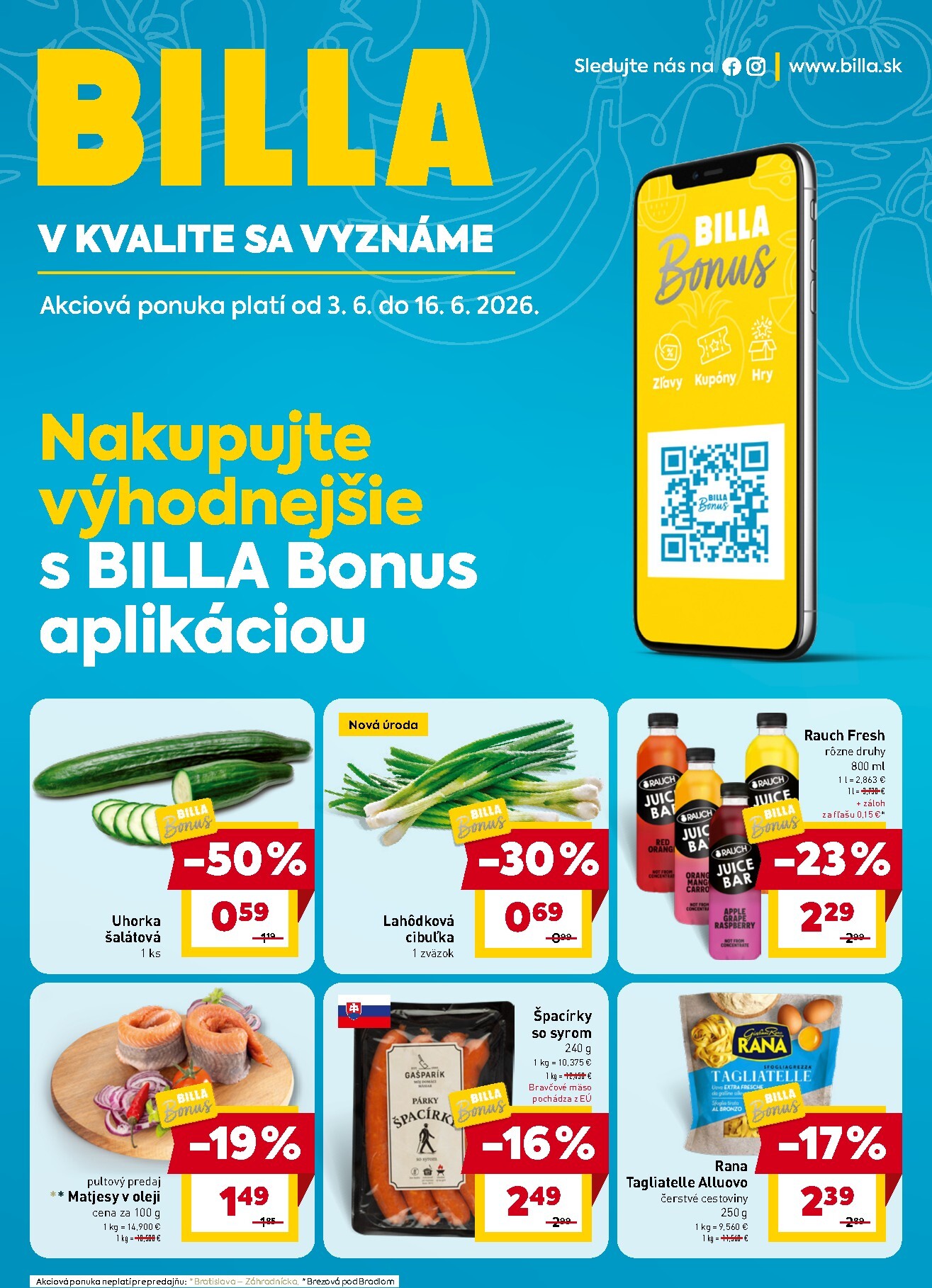 billa - Aktuálny Billa leták od stredy, 03.06.2026 do utorka, 09.06.2026 - page: 26