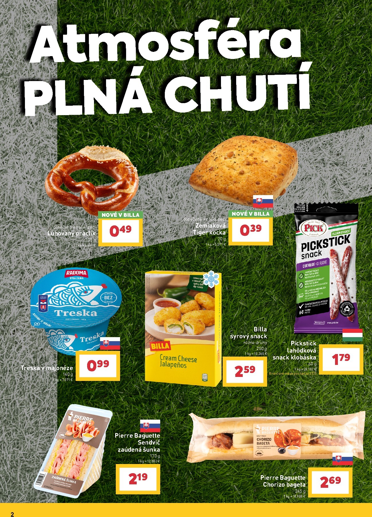 billa - Aktuálny Billa - Katalóg Futbal leták od stredy, 10.06.2026 do utorka, 21.07.2026 - page: 2
